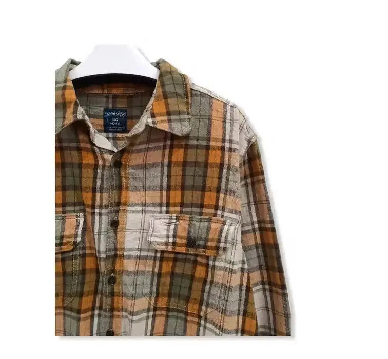 Vintage Faded Flory Plaid Tartan Flannel Shirt 👕 Size US L / EU 52-54 / 3 - 2 Thumbnail