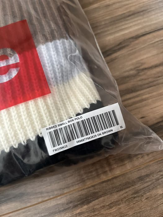 Supreme Supreme Small Box Polo Sweater | Grailed