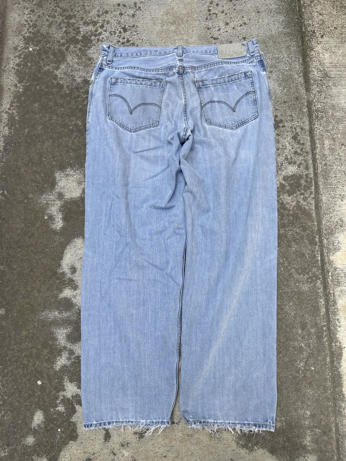 JNCO × Southpole × Vintage Vintage 90s Baggy Blue WideLeg Silver Tab Jeans Jnco Size US 36 / EU 52 - 3 Thumbnail