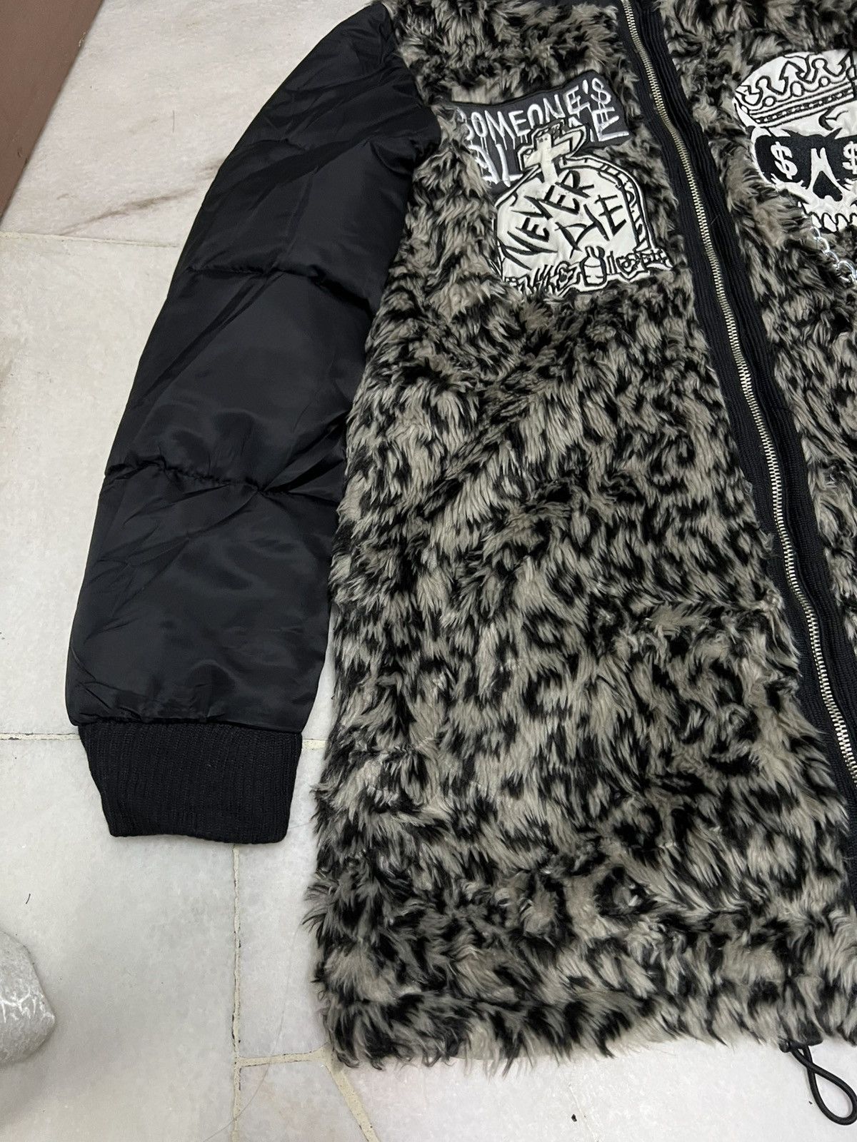 If Six Was Nine 💥Rare💥Glad News Fur Hoodie If Six Was Nine Style Jacket Size US S / EU 44-46 / 1 - 3 Thumbnail