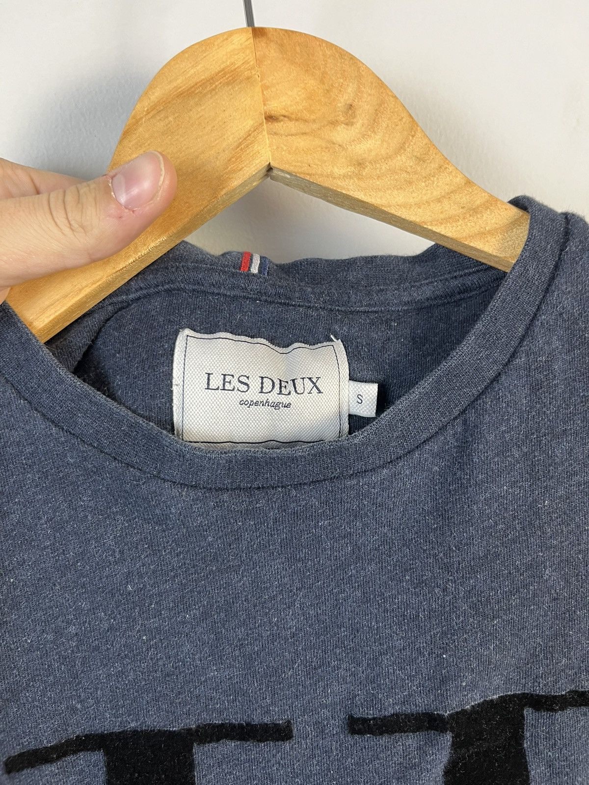 Les Deux Les Deux Encore Cotton Short Sleeve Tee Shirt Size US S / EU 44-46 / 1 - 8 Thumbnail