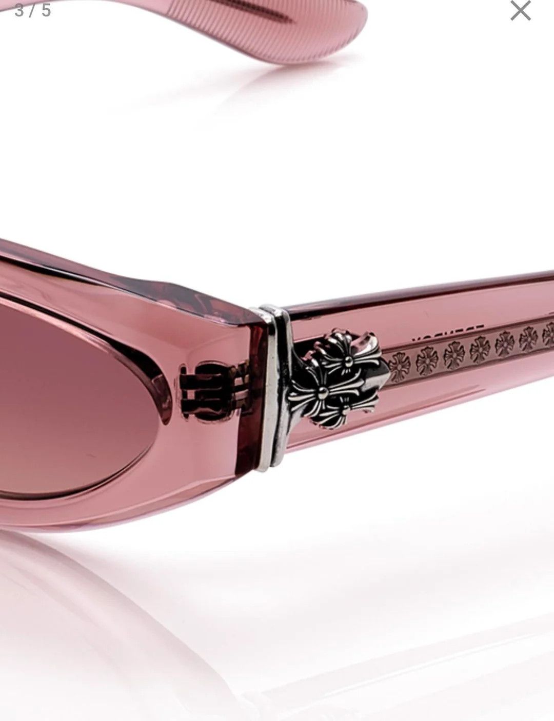 Chrome Hearts Chrome Hearts Pink Edenbox Sunglasses - Online Exclusive Size ONE SIZE - 2 Thumbnail