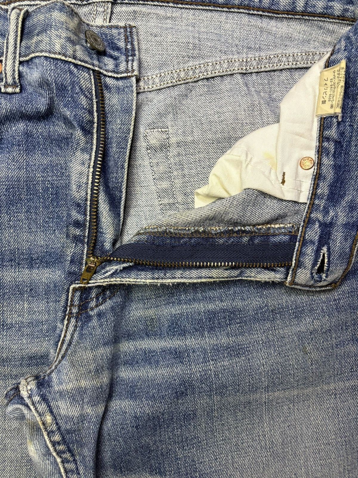 Levi's Vintage 90s Levis 533 Faded Wash Loose Jeans Size US 31 - 9 Thumbnail