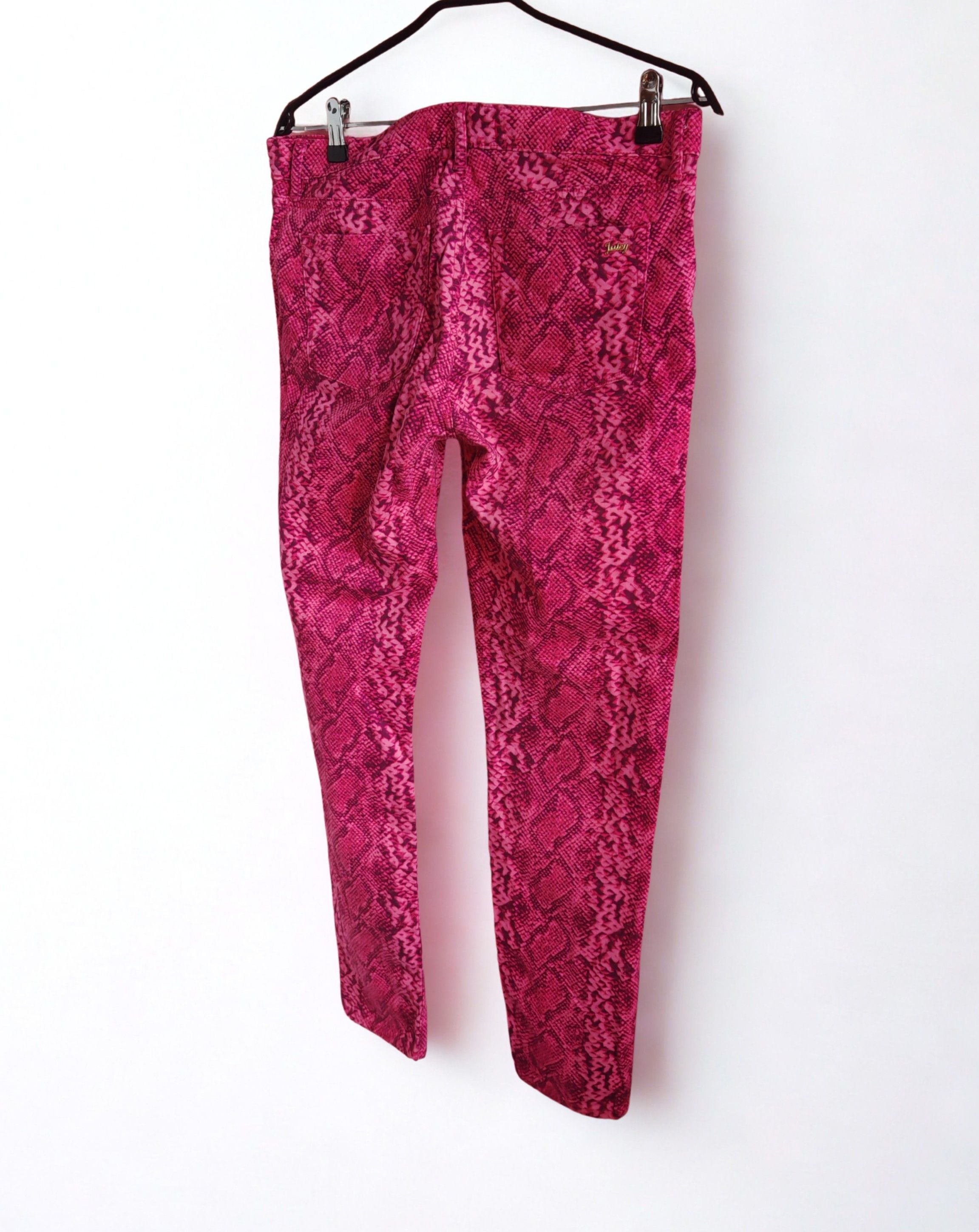 Juicy Couture Juicy Couture Pants Jeans sz 30 Y2K Phyton Print Size 30" / US 8 / IT 44 - 6 Thumbnail