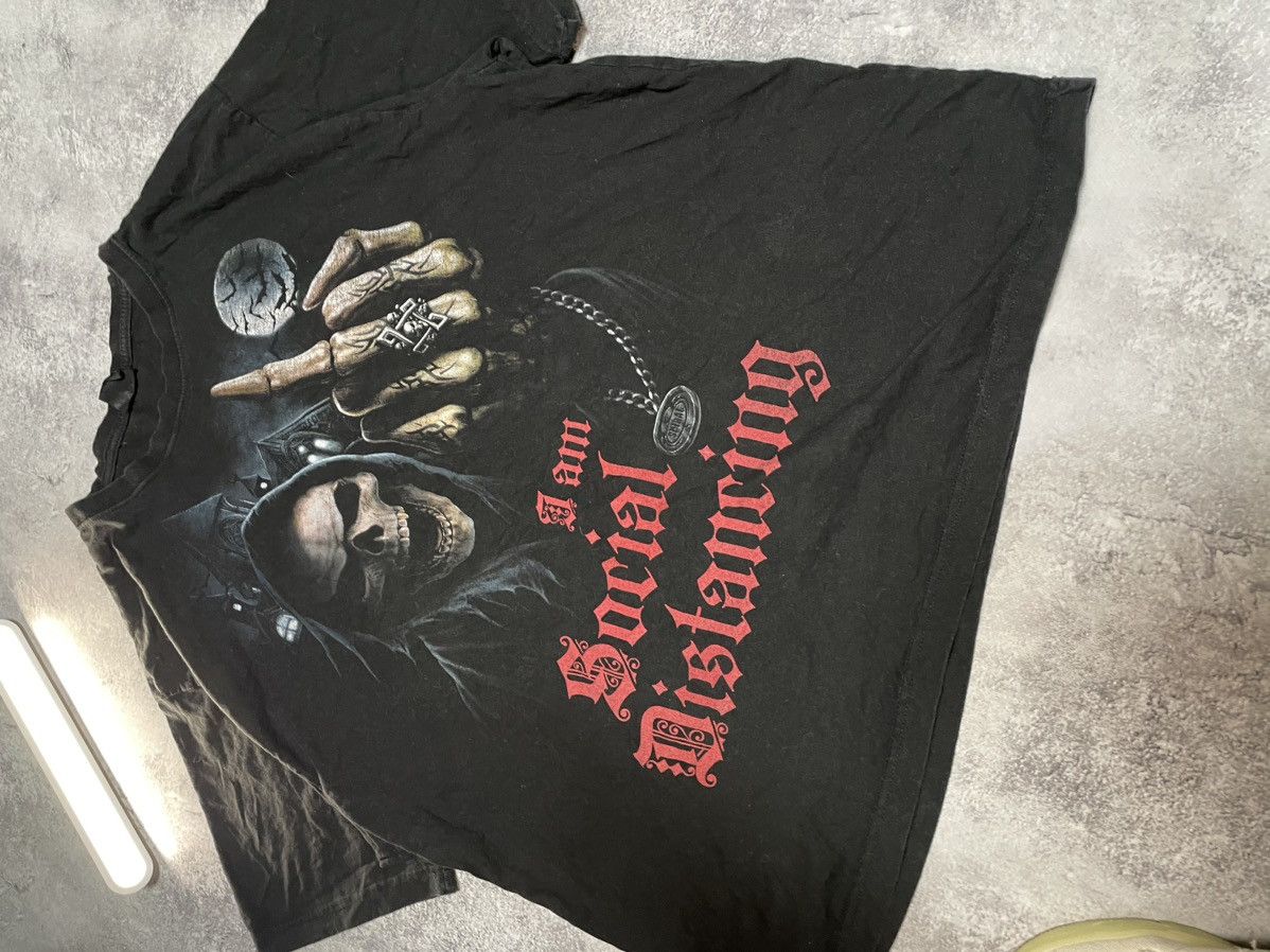 Vintage Vintage Spiral Wild T Shirt Tee Skull Big Logo Baggy 90s Size US XXL / EU 58 / 5 - 6 Thumbnail