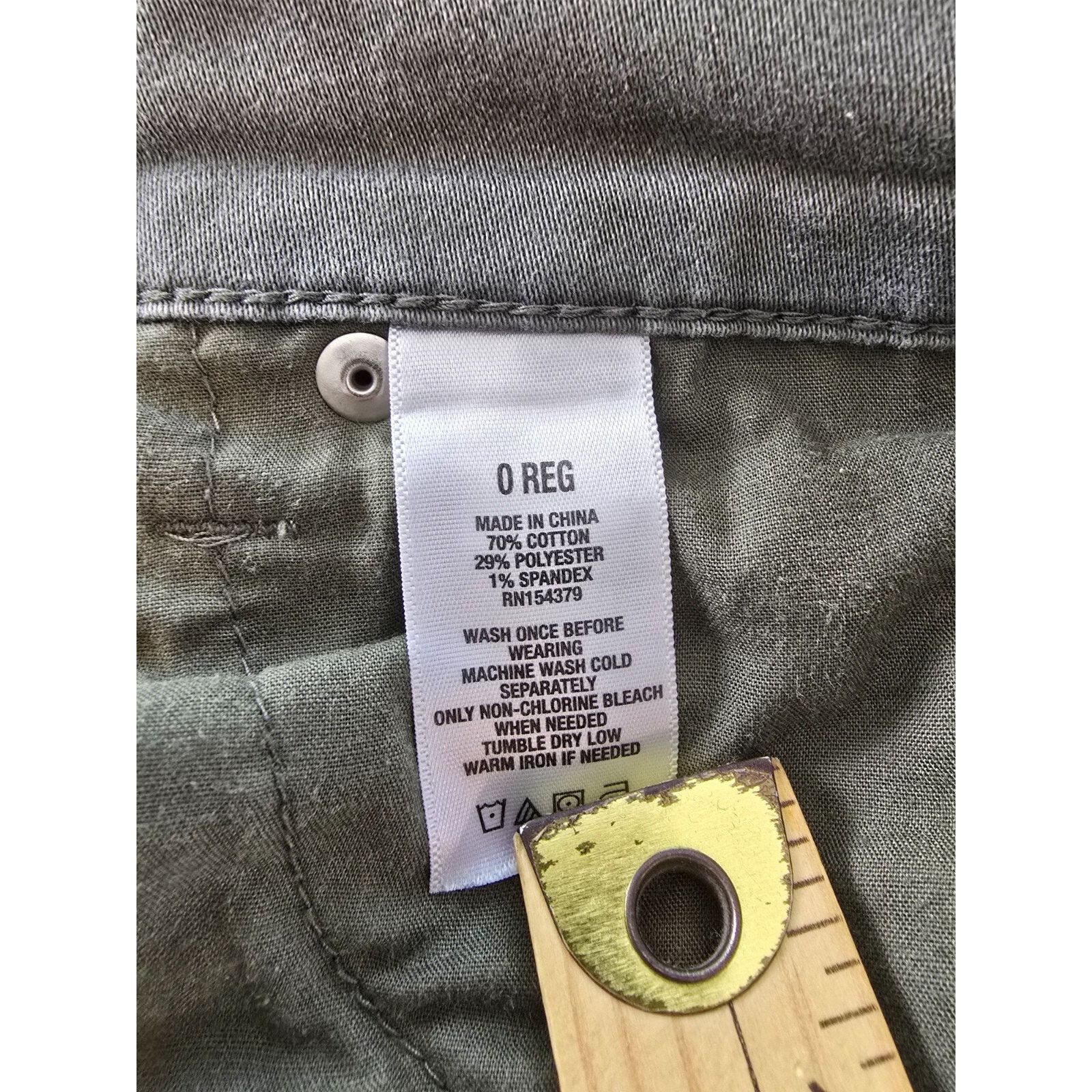 Aeropostale Aeropostale Jeans Womens Sz 0 Gray High Rise Stretch Skinny Size 25" / US 0 / IT 36 - 9 Thumbnail