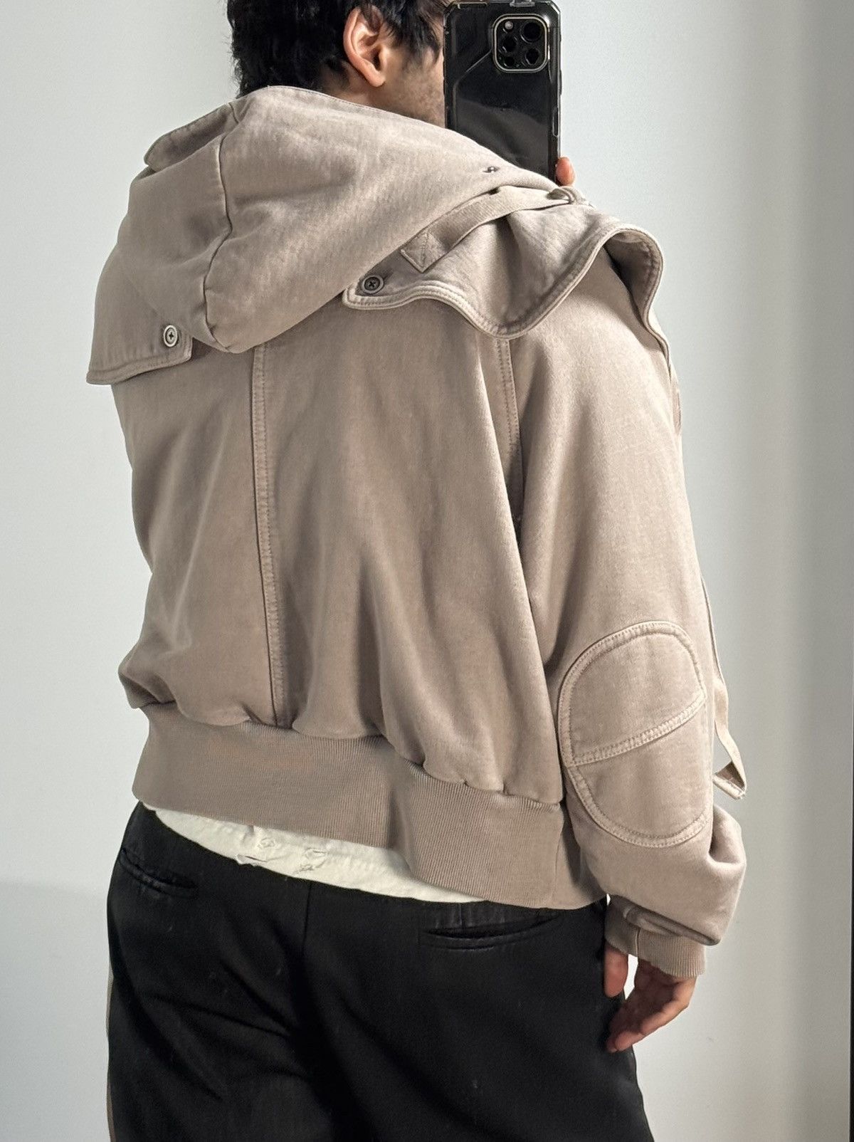 SHINE LUXURY Shine Luxury “SANGUINE” Layered Navigator Zipper Hoodie Size US S / EU 44-46 / 1 - 16 Thumbnail