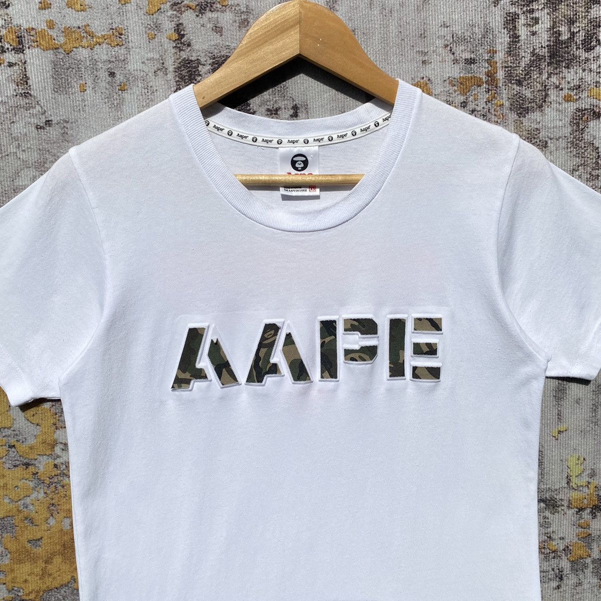Aape Aape By A Bathing Ape Camo Shirt Back Hit Apunvs Spec Ap01 Size US XS / EU 42 / 0 - 7 Thumbnail