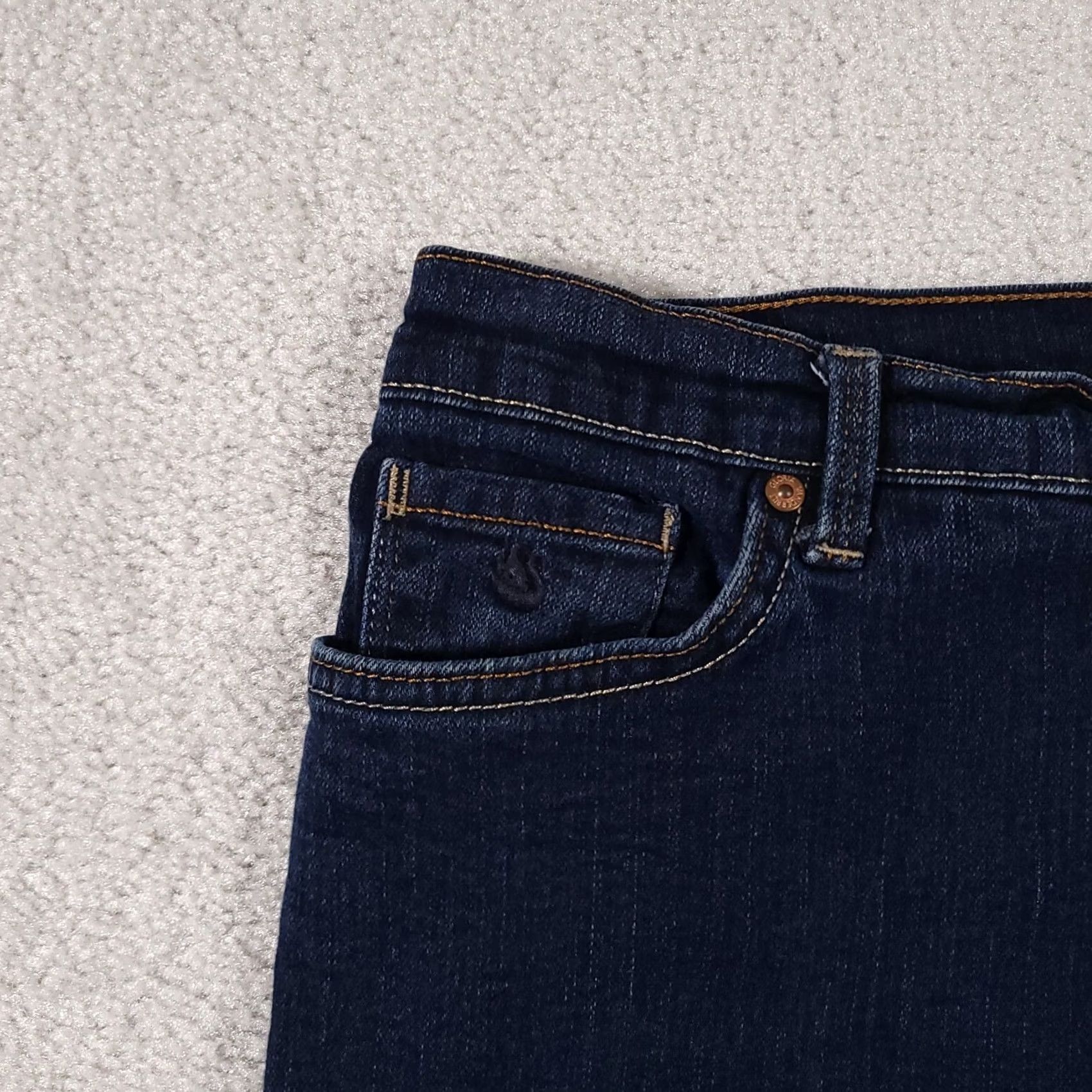 Gloria Vanderbilt Gloria Vanderbilt Amanda Jeans Women's 12P Stretch Dark Wash Denim Mid-Rise Jeans Size 34" / US 12 / IT 48 - 4 Thumbnail