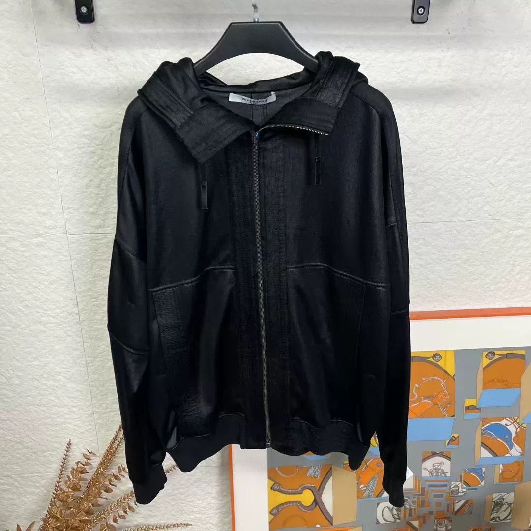 Givenchy givenchy velvet logo hoodie jacket Size US M / EU 48-50 / 2 - 1 Thumbnail