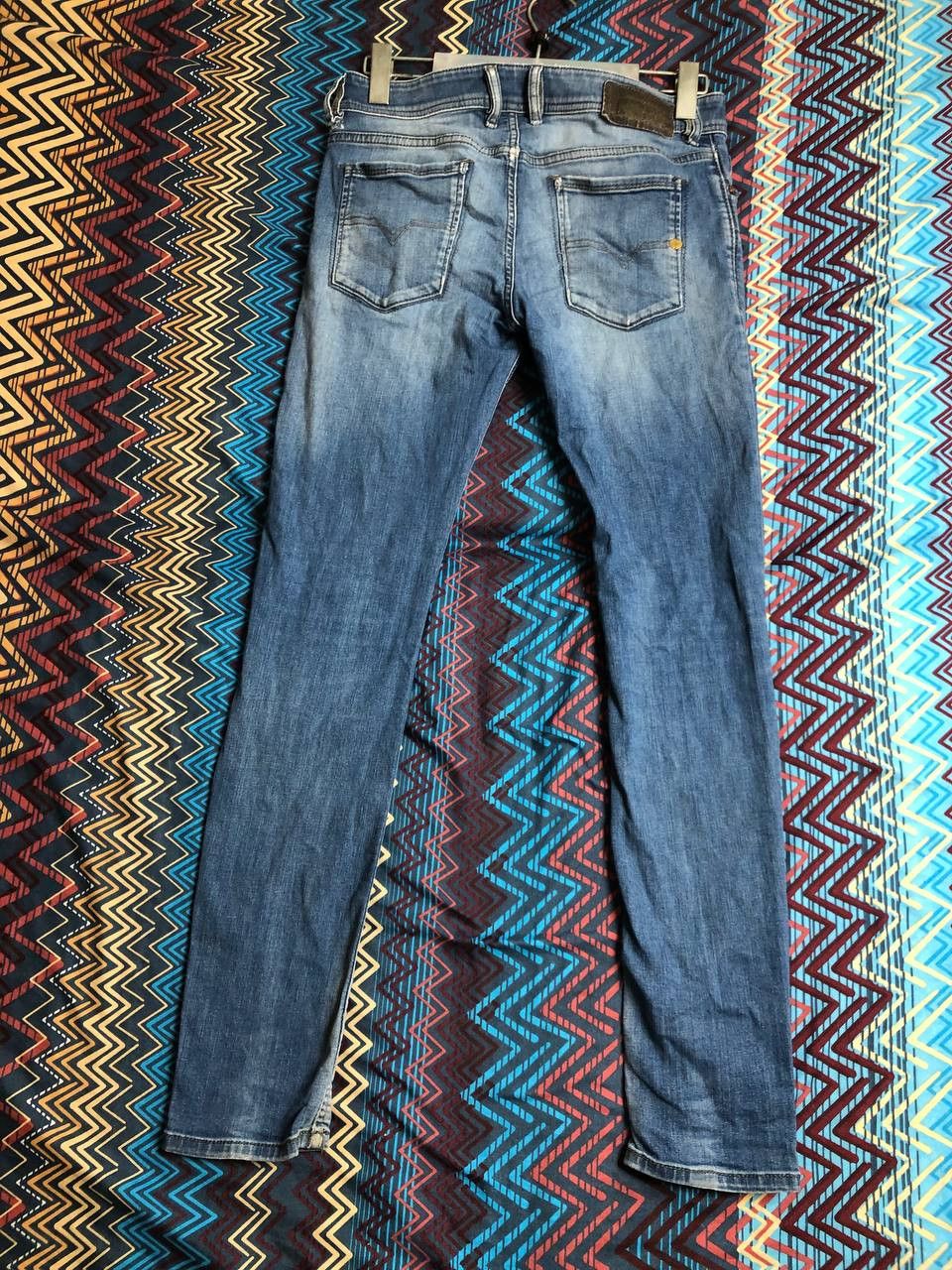 Diesel × Vintage Vintage Y2K Diesel jeans denim faded stretwear style size 29 Size 29" - 22 Thumbnail