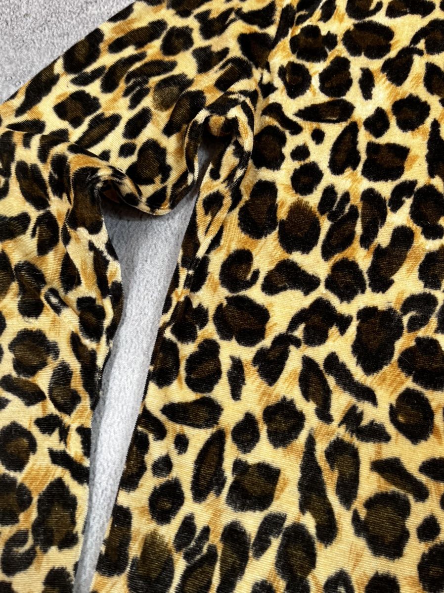 Other Vintage Y2K Japanese leopard longsleeve turtleneck 2000s Size L / US 10 / IT 46 - 9 Thumbnail