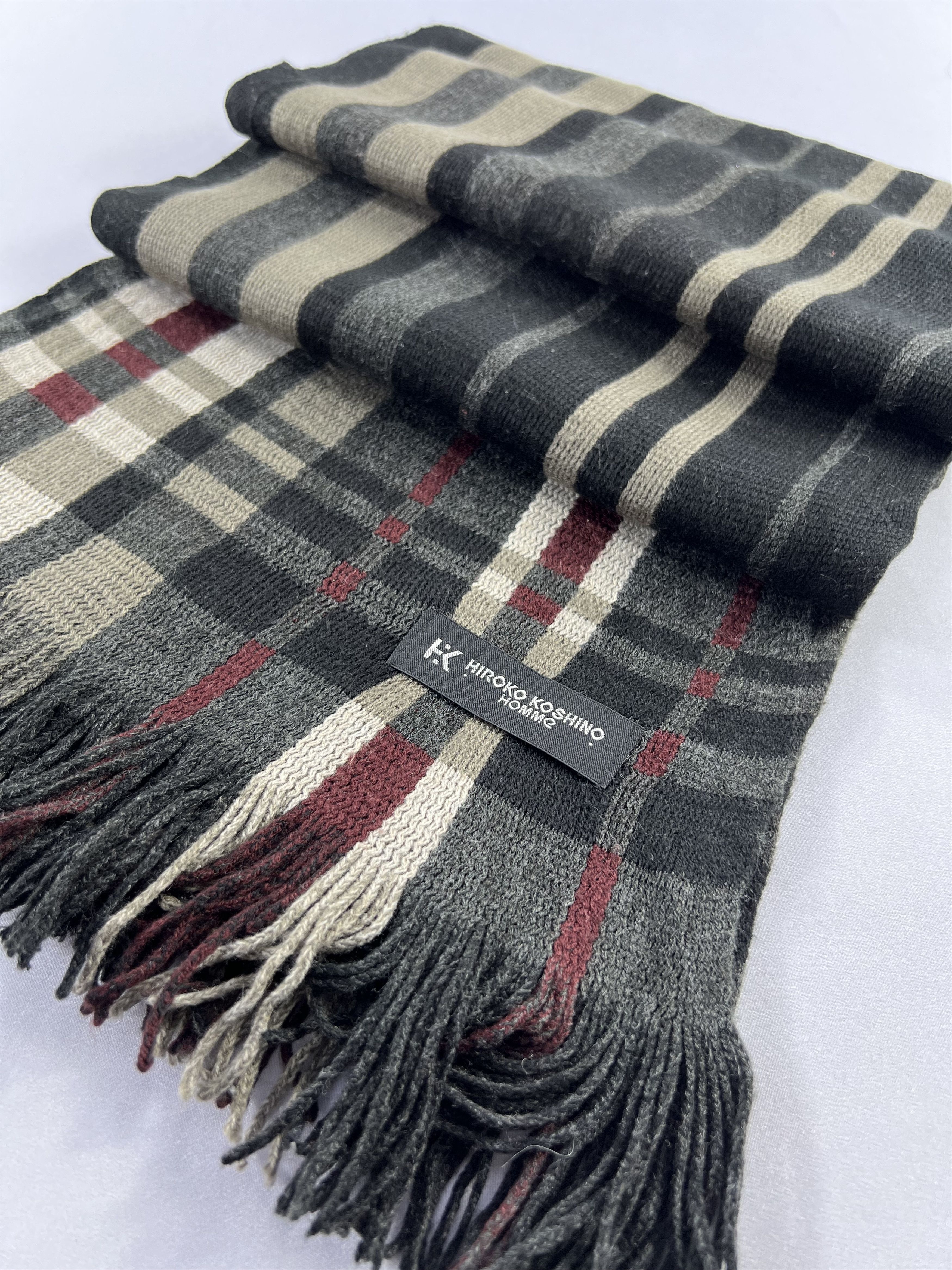 Hiroko Koshino Homme Hiroko Koshino Homme Scarf / Muffler / Neckwear P1079 Size ONE SIZE - 2 Thumbnail