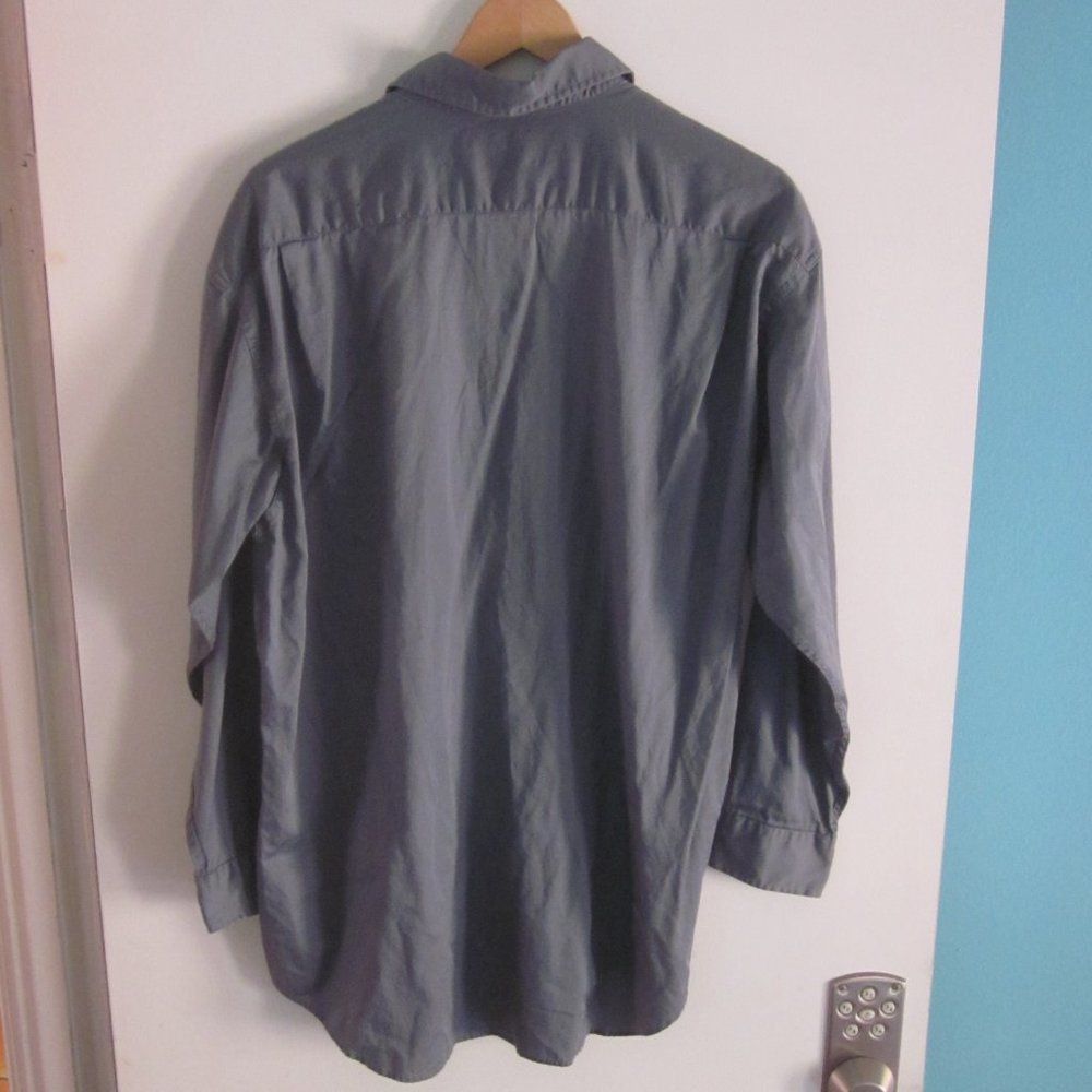 Hiroko Koshino Homme Hiroko Koshino Homme Mens Gray Shirt Size LL Fits L Size US L / EU 52-54 / 3 - 9 Thumbnail