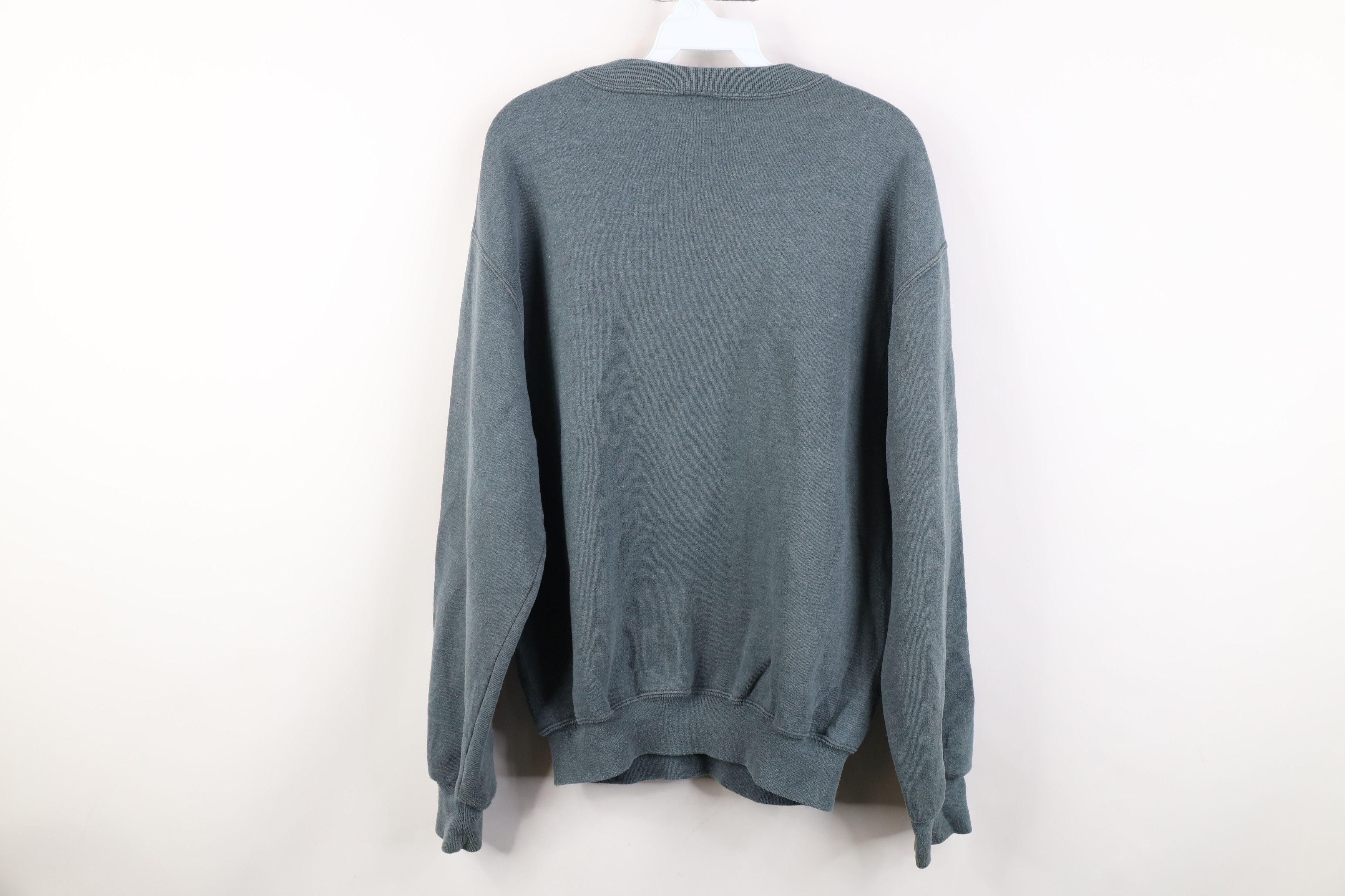 Russell Athletic Vintage 90s Russell Athletic Blank Crewneck Sweatshirt Gray Size US M / EU 48-50 / 2 - 11 Thumbnail