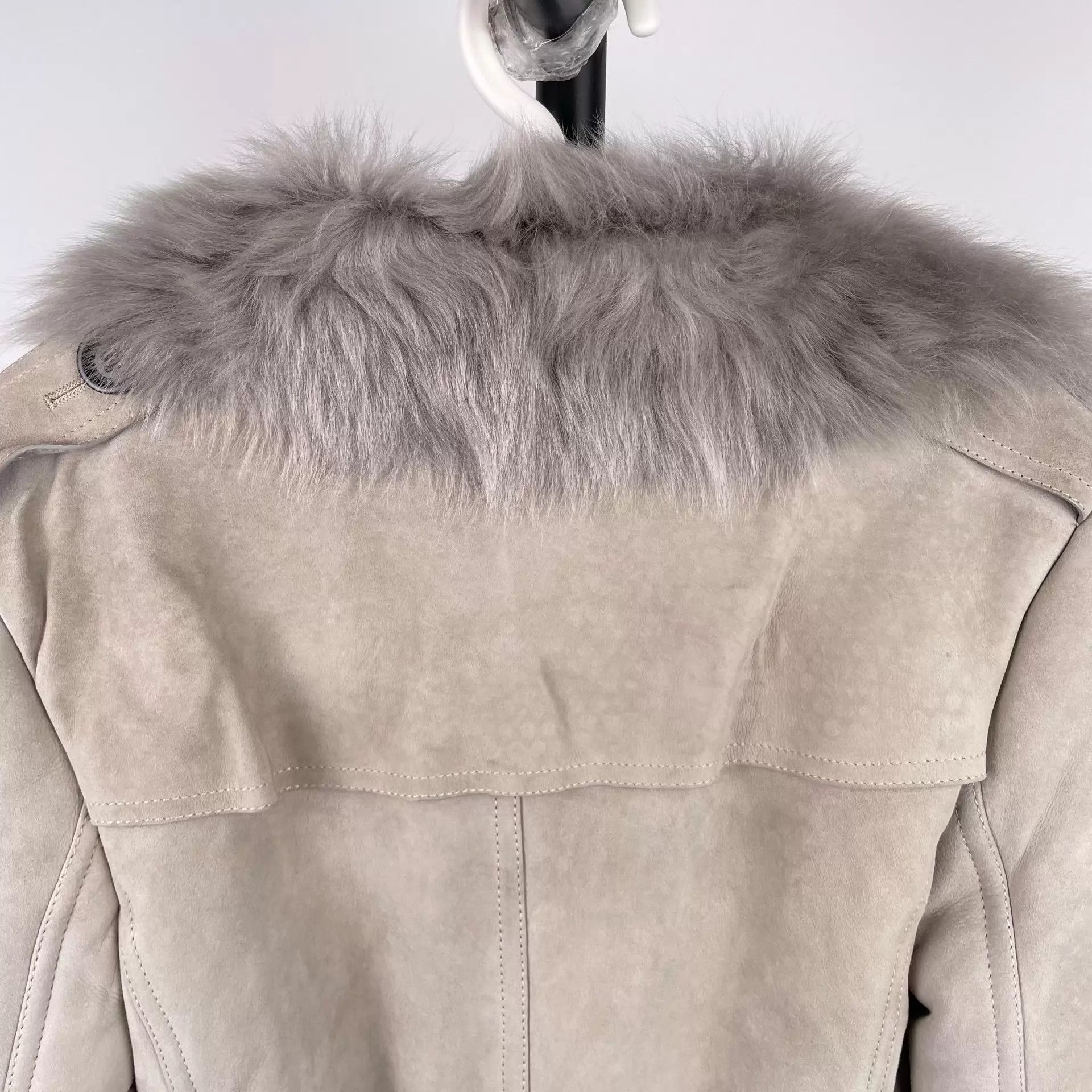 Burberry Burberry fur-lined leather coat Size XS / US 0-2 / IT 36-38 - 8 Thumbnail