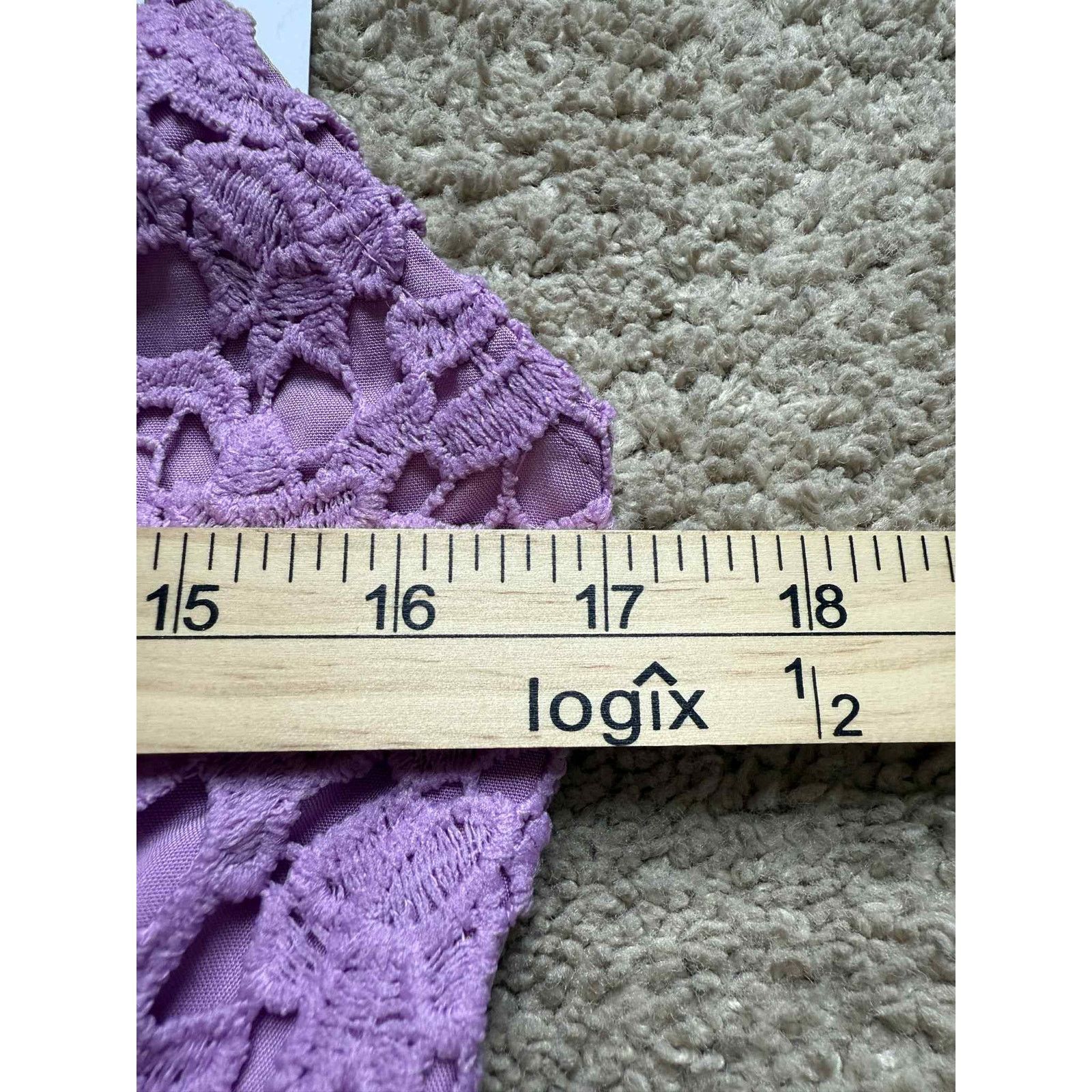 ASTR The Label NWT ASTR the Label Lace Fit & Flare Dress Light Orchid XL Size XL / US 12-14 / IT 48-50 - 12 Thumbnail