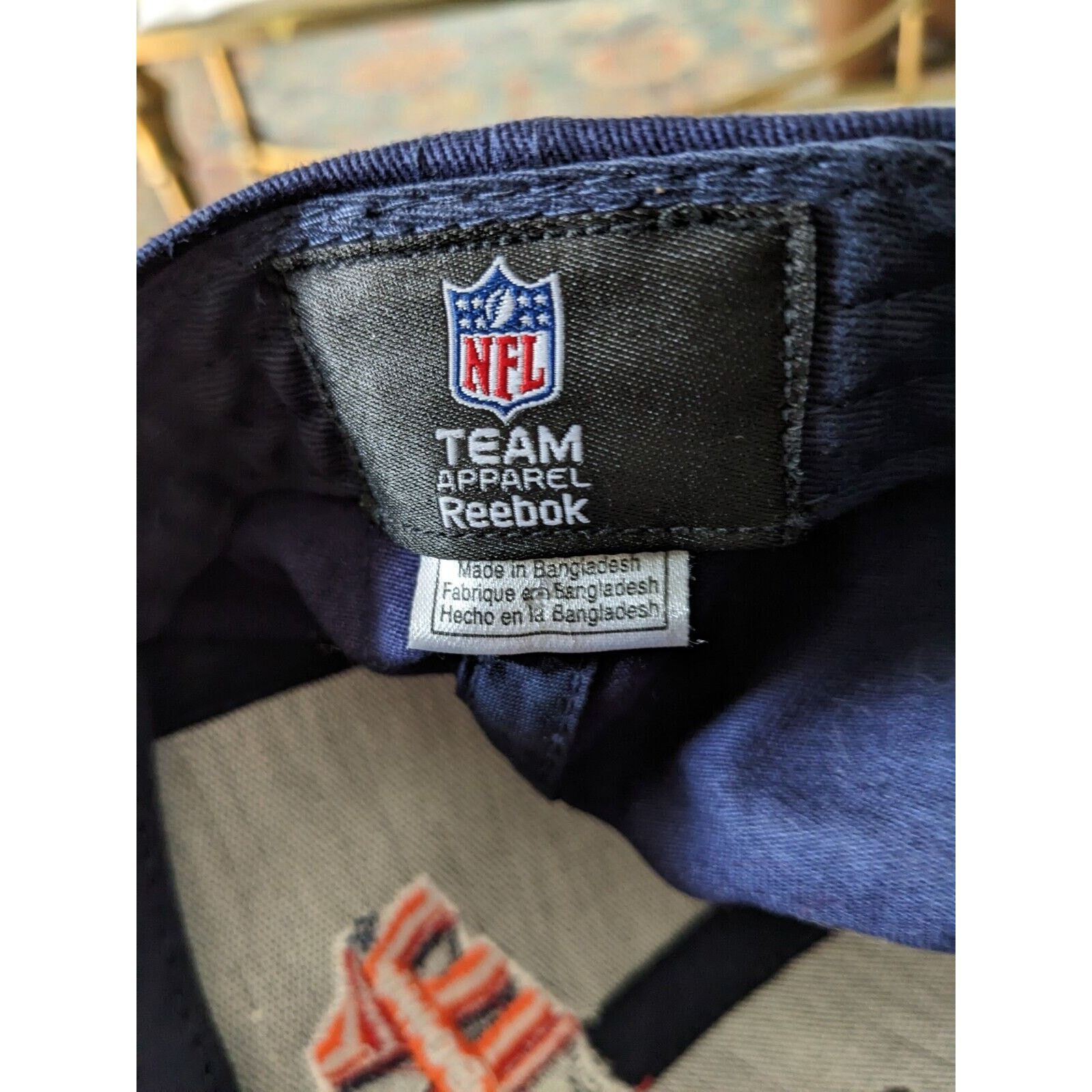 Reebok NFL Super Bowl XLIV 2010 Stadium Hat with Holograph Sticker Size ONE SIZE - 5 Thumbnail