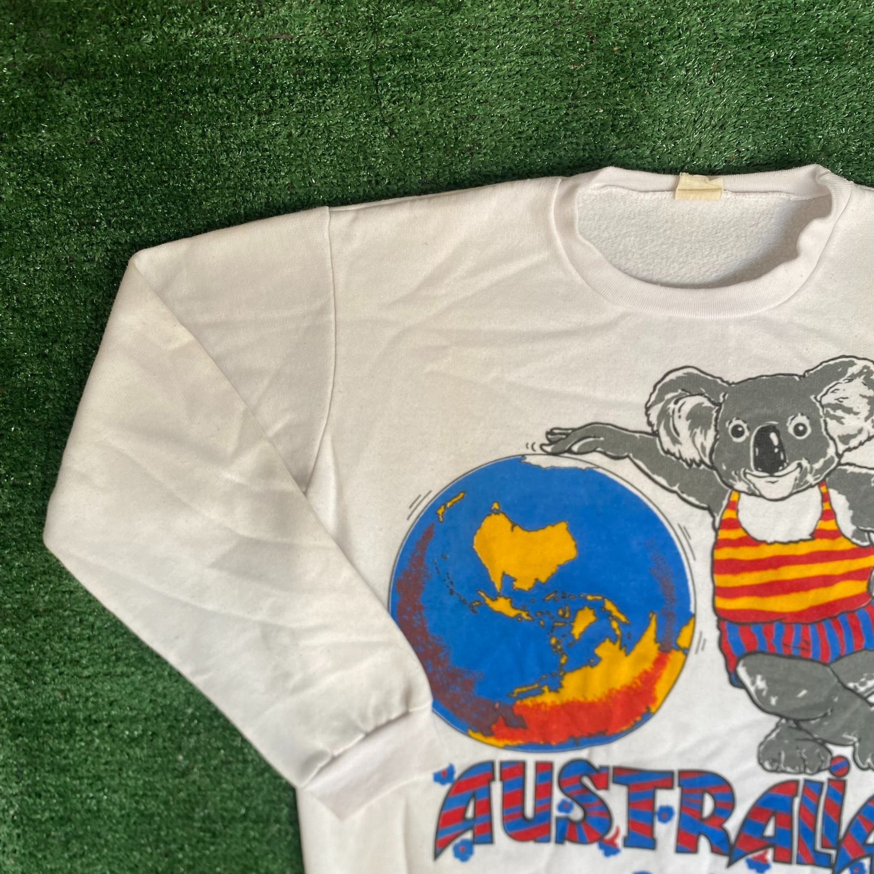 Vintage Vintage 80s Australia Koala Sweatshirt Funny Humor Crewneck Size US M / EU 48-50 / 2 - 2 Thumbnail