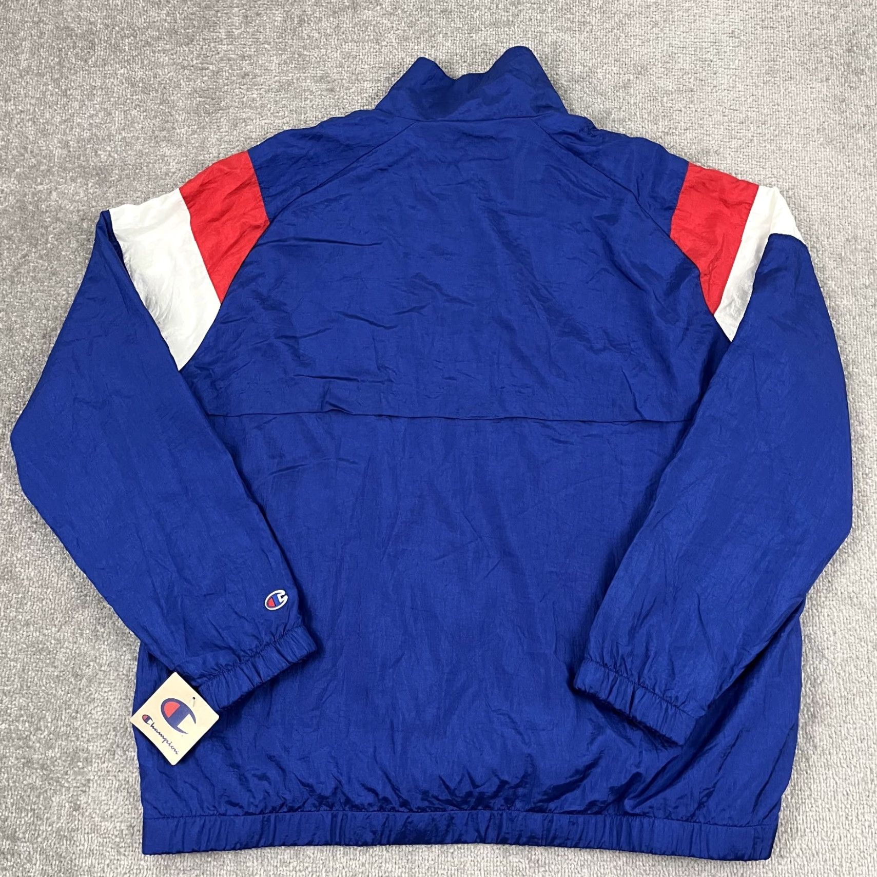 Champion VINTAGE Champion Track Jacket Mens 2XL Black Jacket Regular Fit Sports Outdoor Men 2XL Mens Size US XXL / EU 58 / 5 - 3 Thumbnail