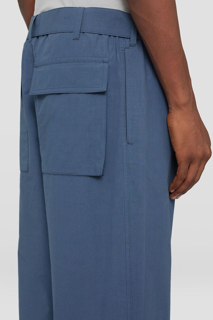Jil Sander o1w1db10825 Trousers in Blue Size US 30 / EU 46 - 6 Thumbnail