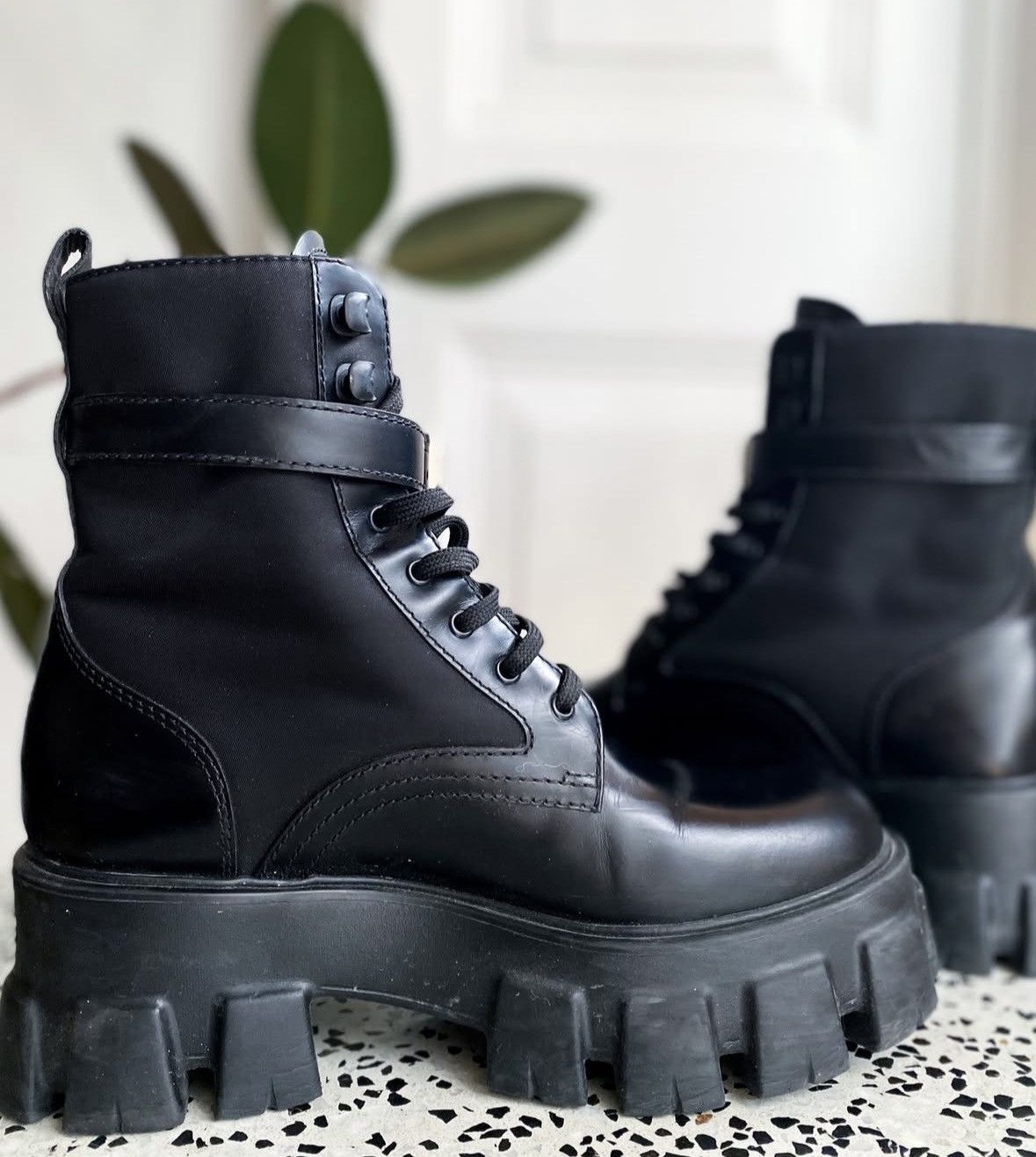 Prada Prada Monolith leather boots Size US 7 / IT 37 - 4 Thumbnail