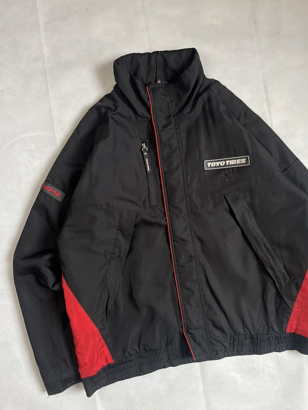 Japanese Brand Vintage Toyo Tires 360 Studless Racing Jacket Japanese Size US XL / EU 56 / 4 - 6 Thumbnail