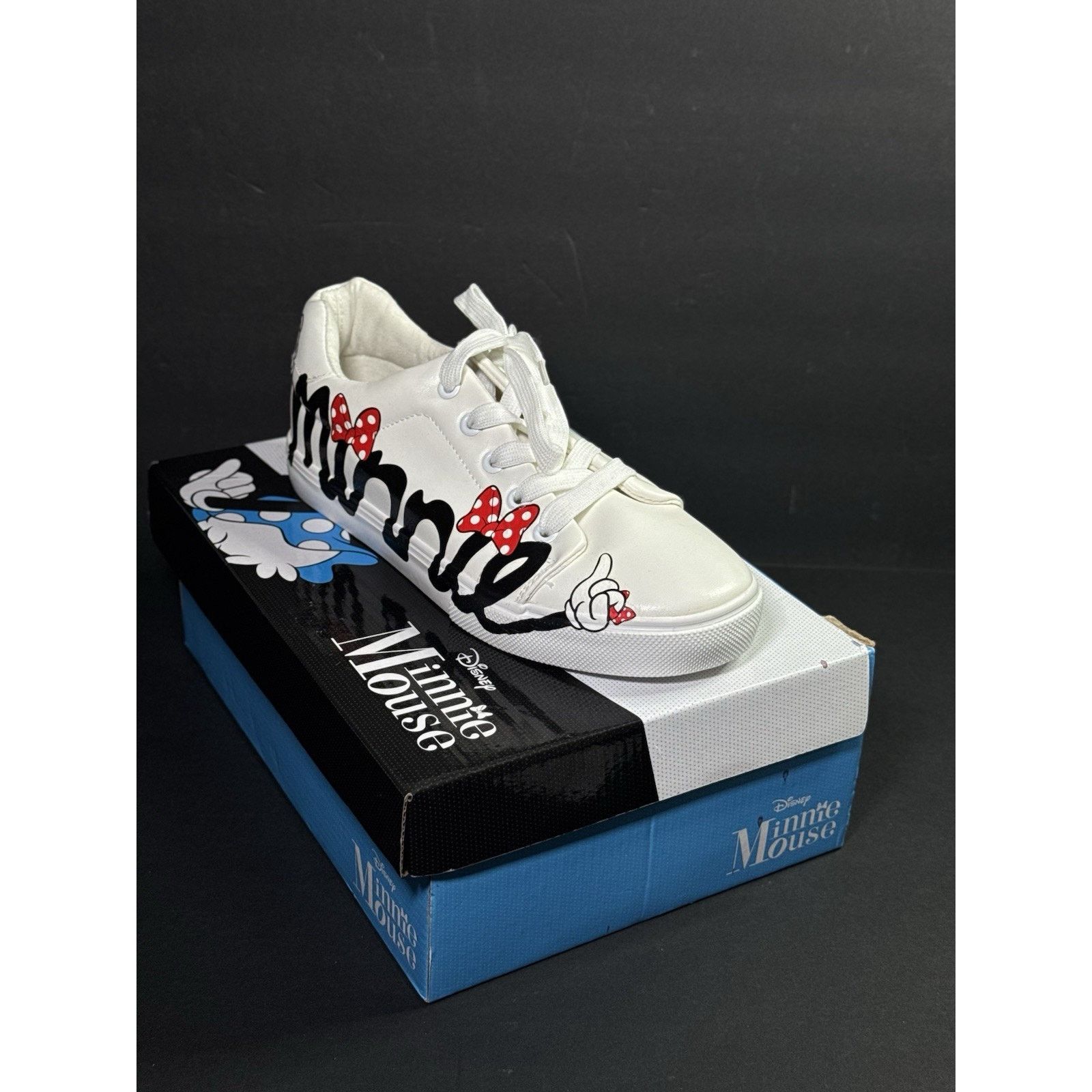 Disney Adorable Disney Minnie Mouse Casual Sneakers Kids/Girls Sz 5 Size US 5 / IT 35 - 2 Thumbnail