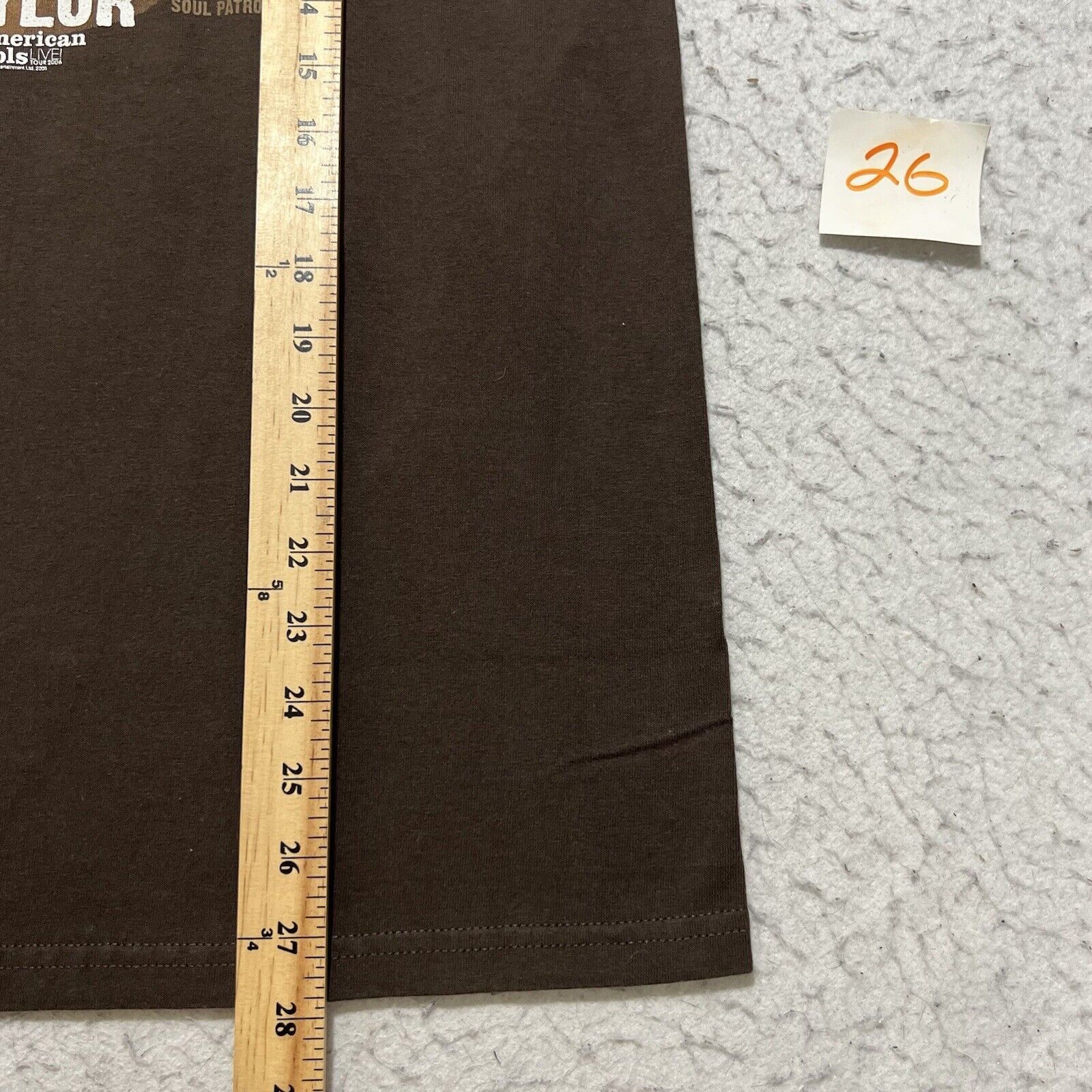 Gildan Vintage American Idol Live Tour '06 Taylor Hicks Graphic Tee Size US M / EU 48-50 / 2 - 8 Thumbnail
