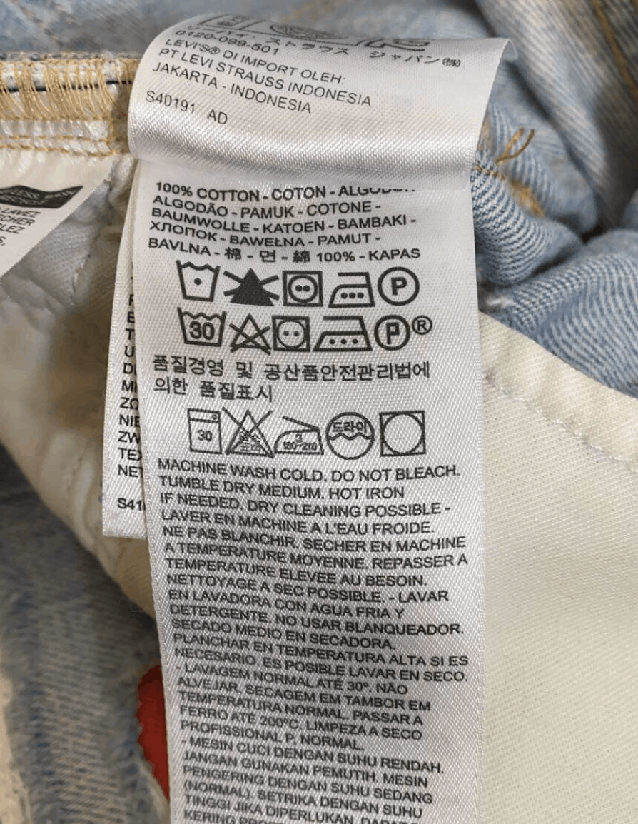 Off-White OFF WHITE Levi's Red Damage Denim Size US 29 - 3 Thumbnail
