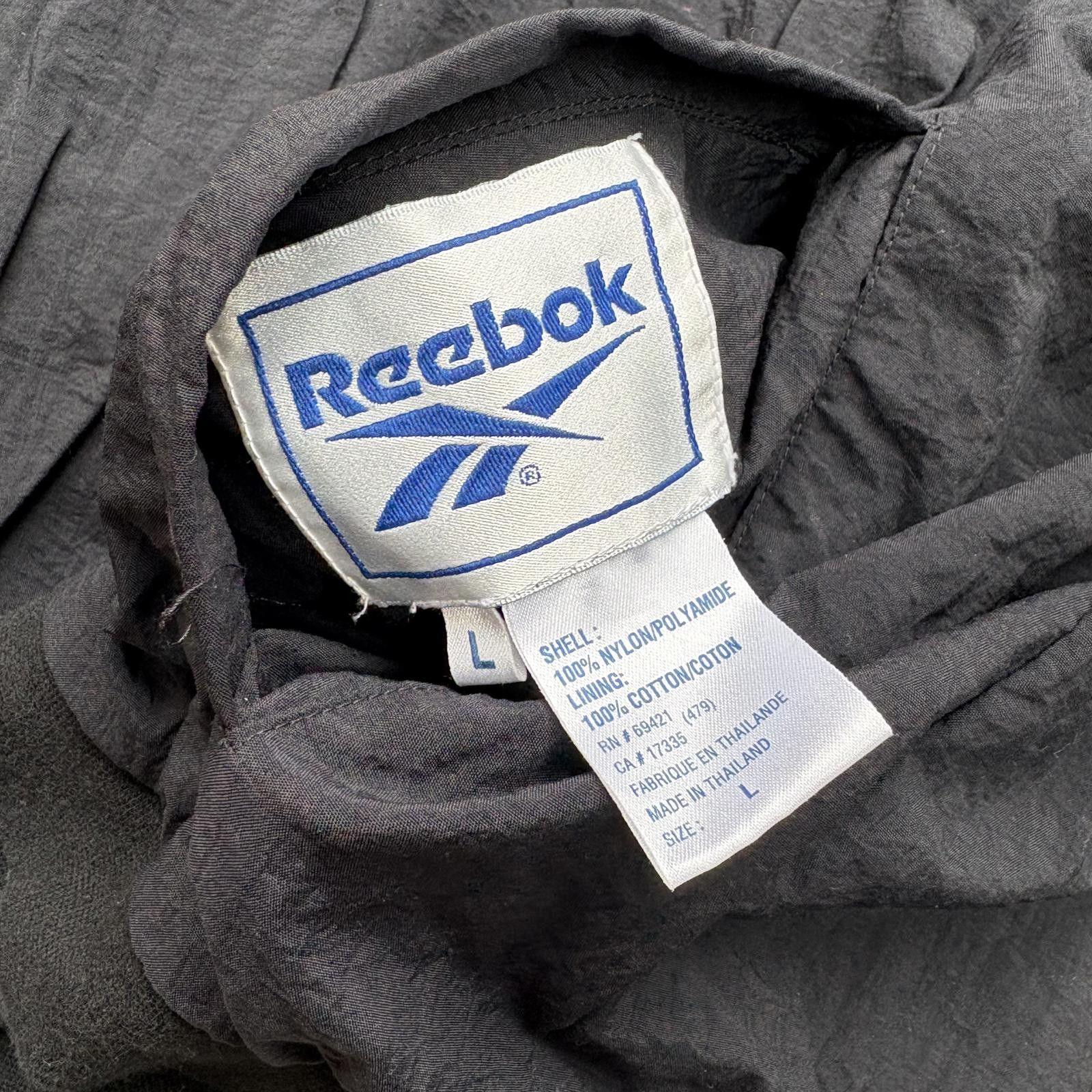 Reebok Vtg Arkansas Razorbacks Reversible Sweatshirt Windbreaker Size US L / EU 52-54 / 3 - 4 Thumbnail
