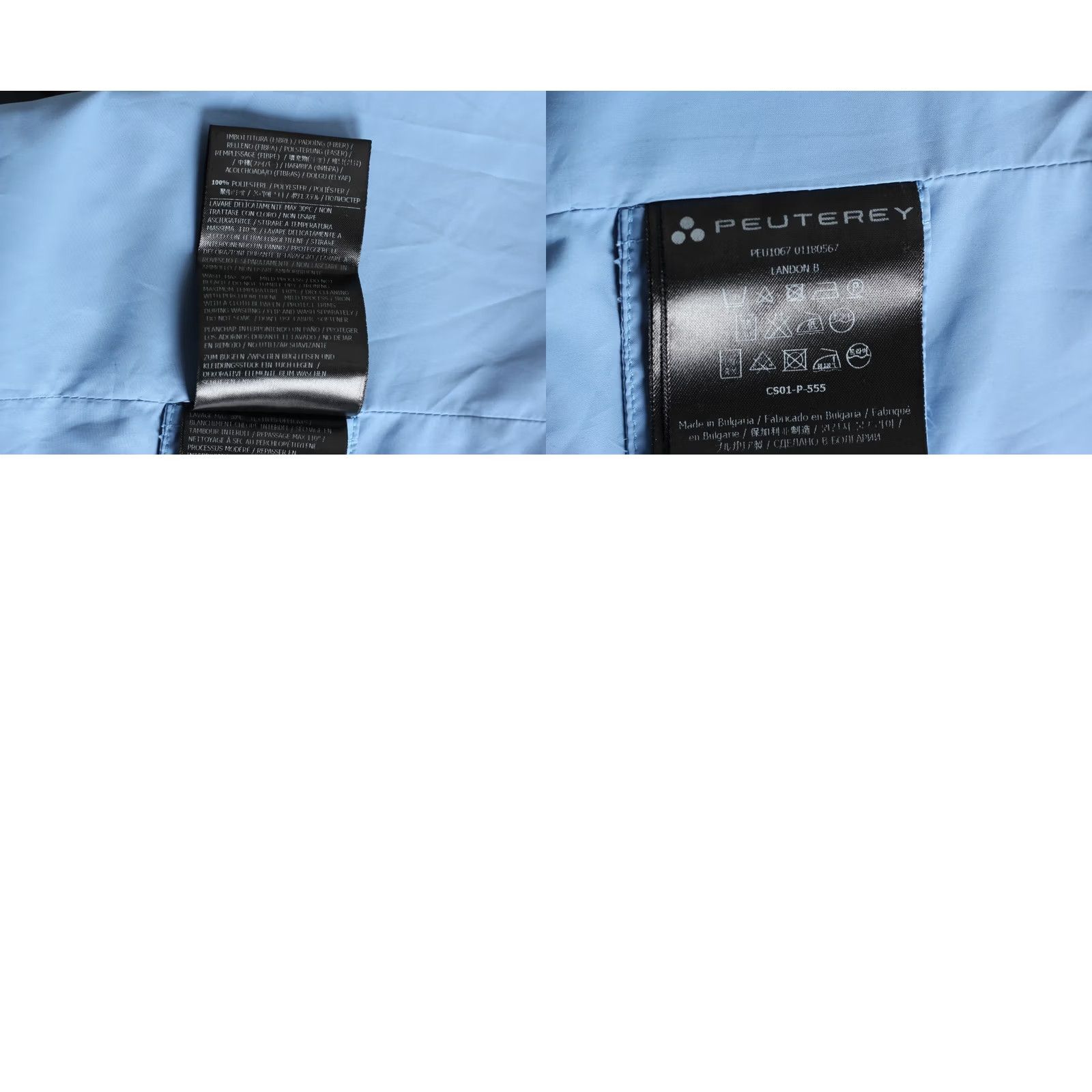 Peuterey PEUTEREY Landon B Jacket Men S Blue Regular Size S MJ5658 Size US S / EU 44-46 / 1 - 8 Thumbnail