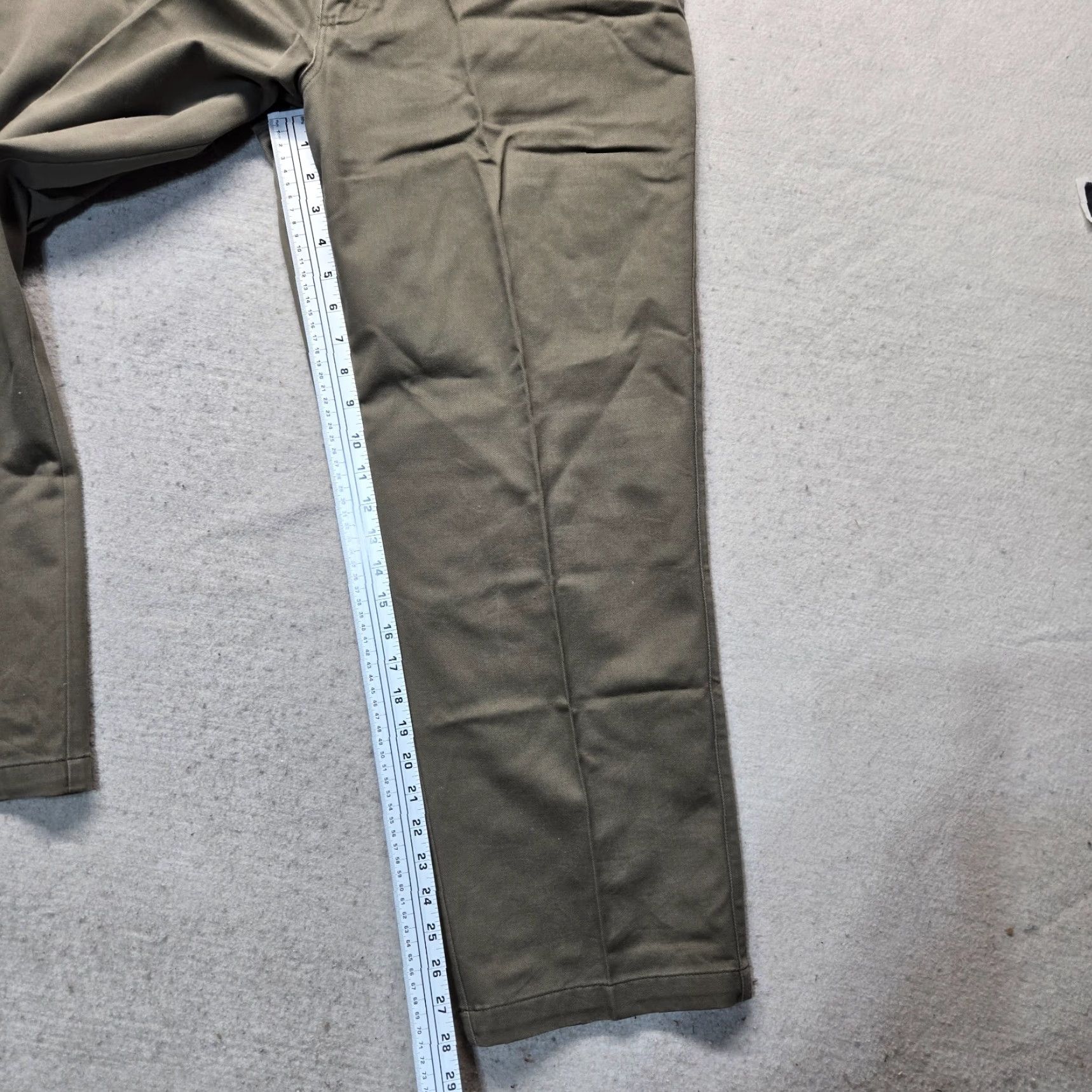 Lee Lee Mens Pants Chino Regular Straight 38x29 Brown Tan Khakis Republican? Wait no Size US 38 / EU 54 - 7 Thumbnail
