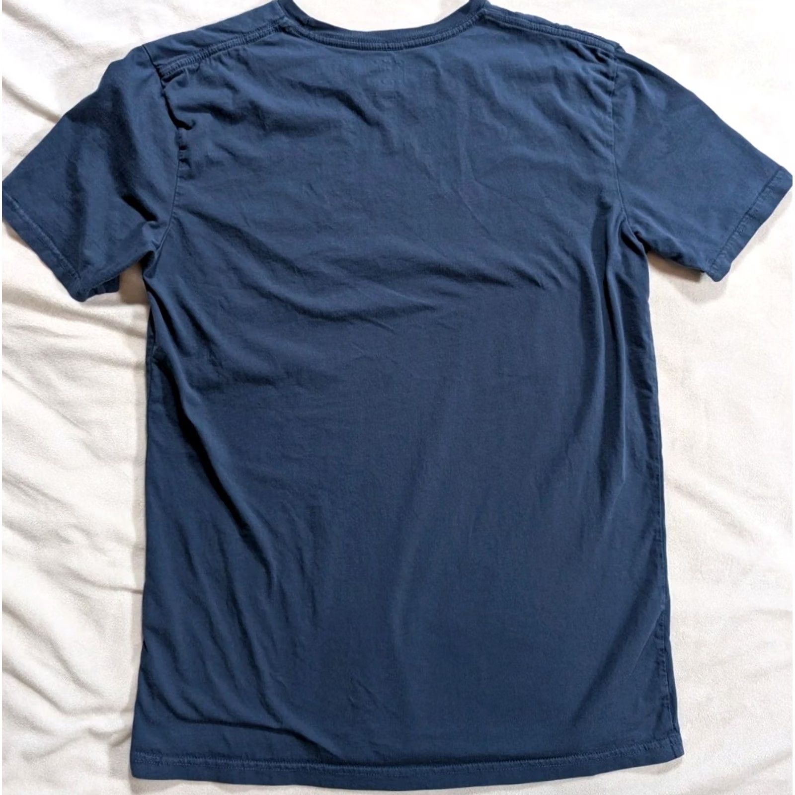 Quiksilver Quiksilver Striped T-Shirt Blue Logo Embroidered Pocket Men's Large Size US L / EU 52-54 / 3 - 5 Thumbnail