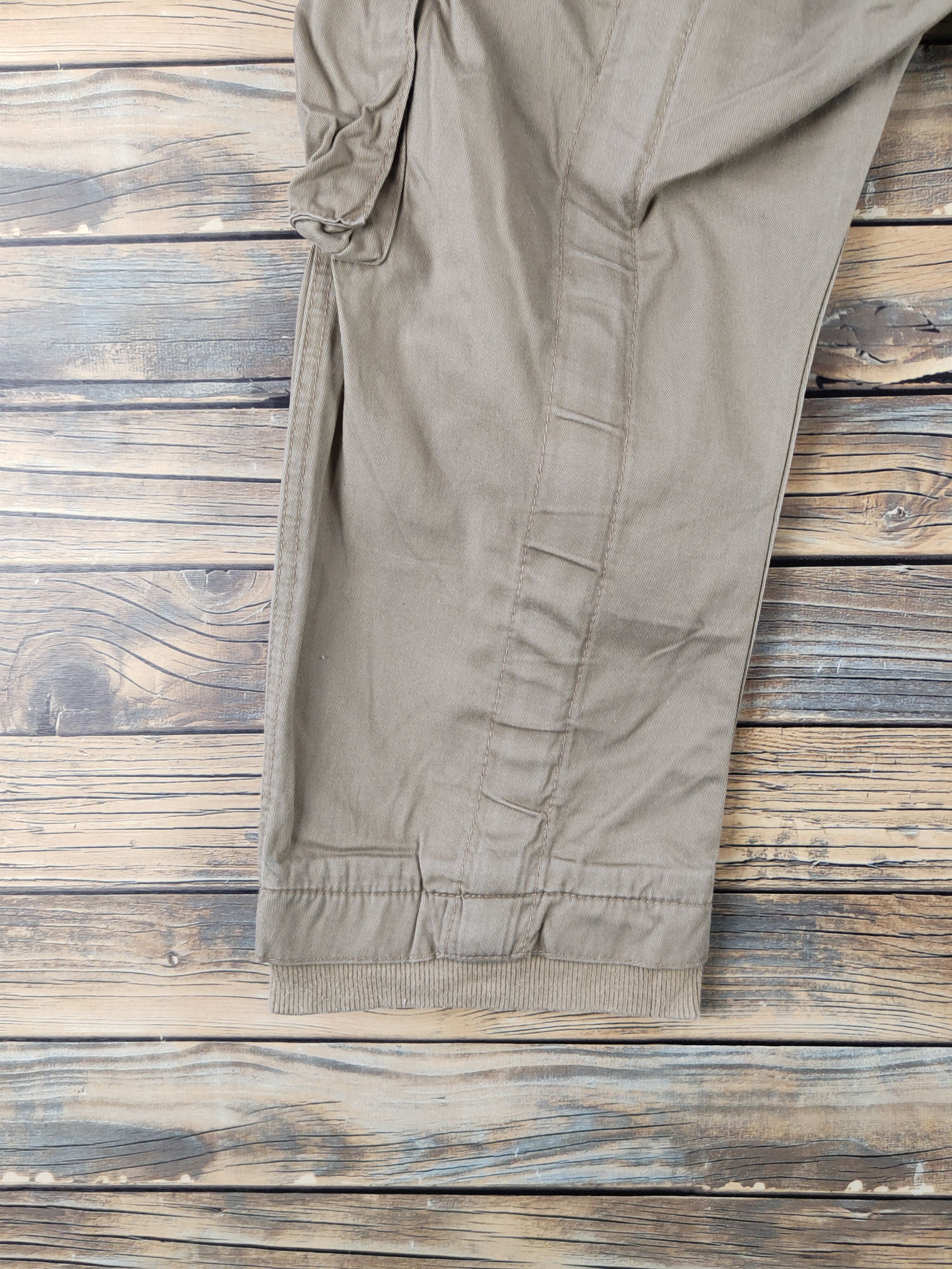 Japanese Brand DL Dominate double waist Beige Multipocket Cargo Pants #1957 Size US 32 / EU 48 - 9 Thumbnail
