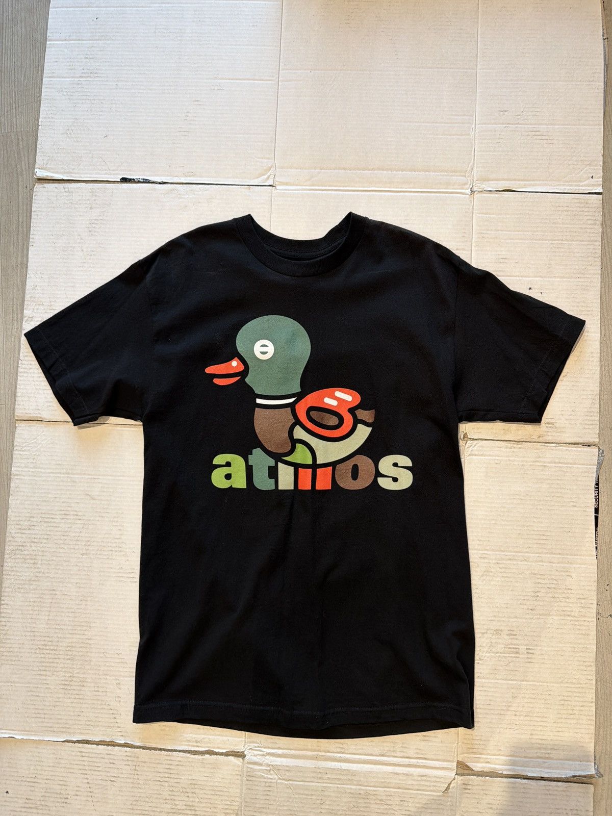 atmos Atmos duck logo t shirt black Size US L / EU 52-54 / 3 - 1 Thumbnail