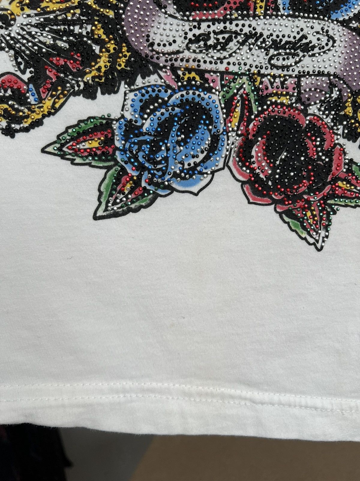 Ed Hardy Ed Hardy Christian Audigier Eagle Tattoo White T-shirt Size US L / EU 52-54 / 3 - 9 Thumbnail