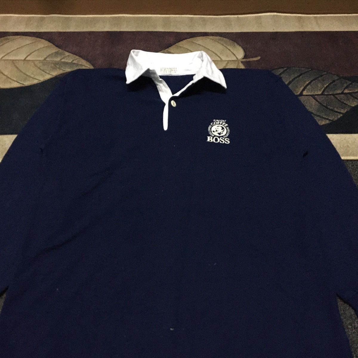 Japanese Brand Suntory Coffee Boss Rugby Gear Polos Size US M / EU 48-50 / 2 - 3 Thumbnail