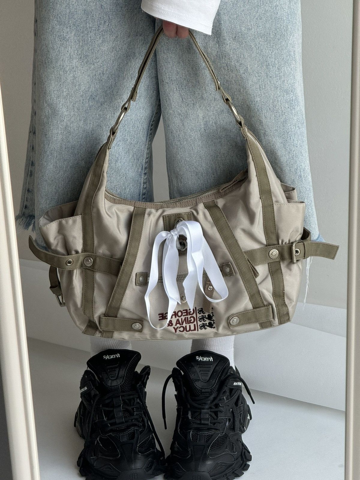 George Gina & Lucy × Japanese Brand Very Rare George Gina & lucy Y2k Alyx Bag Crossbody Handbag Size ONE SIZE - 3 Thumbnail