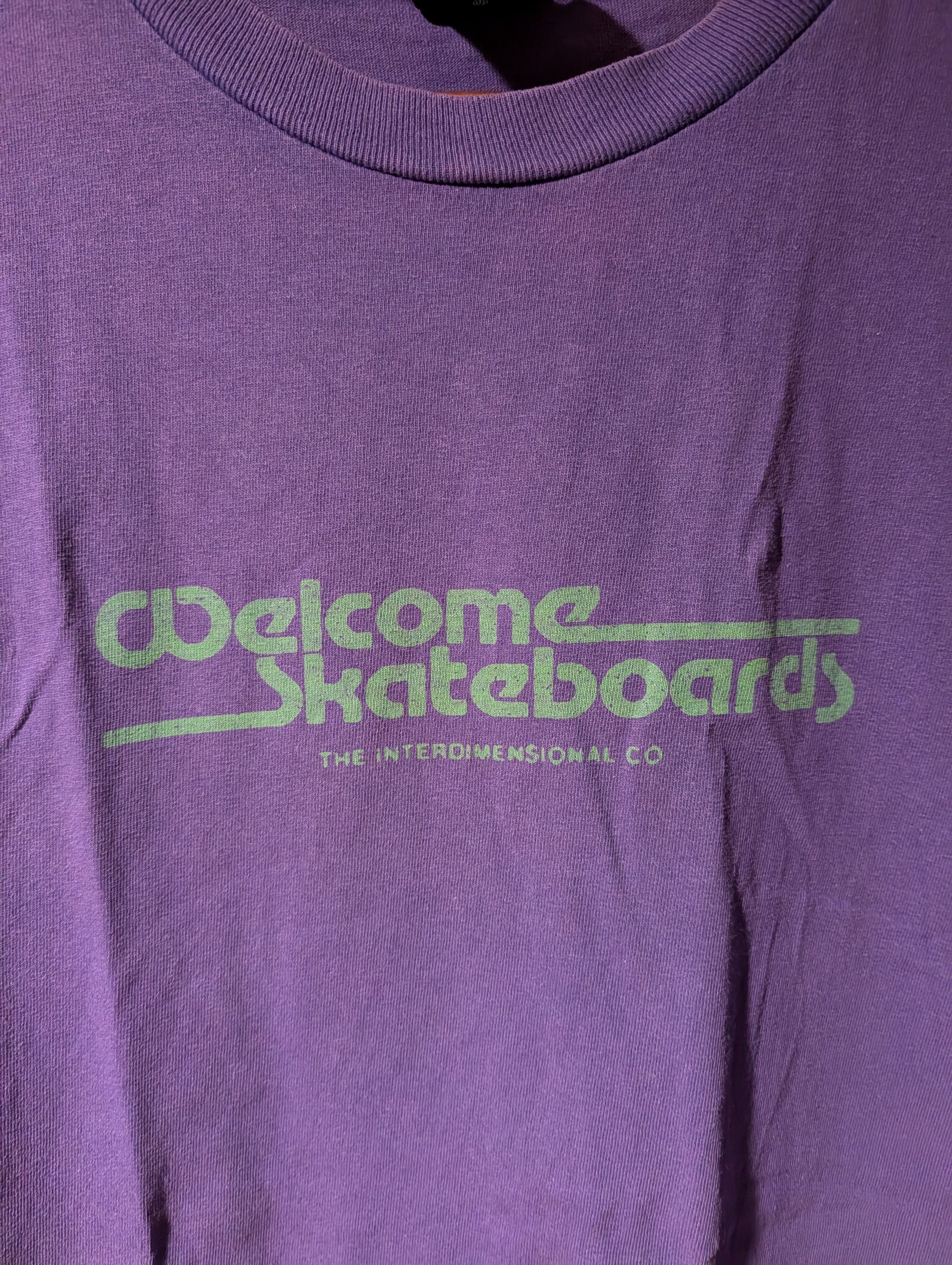 Welcome Skateboards Vintage Y2K Welcome Skateboard Interdimensional T-Shirt Size US M / EU 48-50 / 2 - 2 Thumbnail