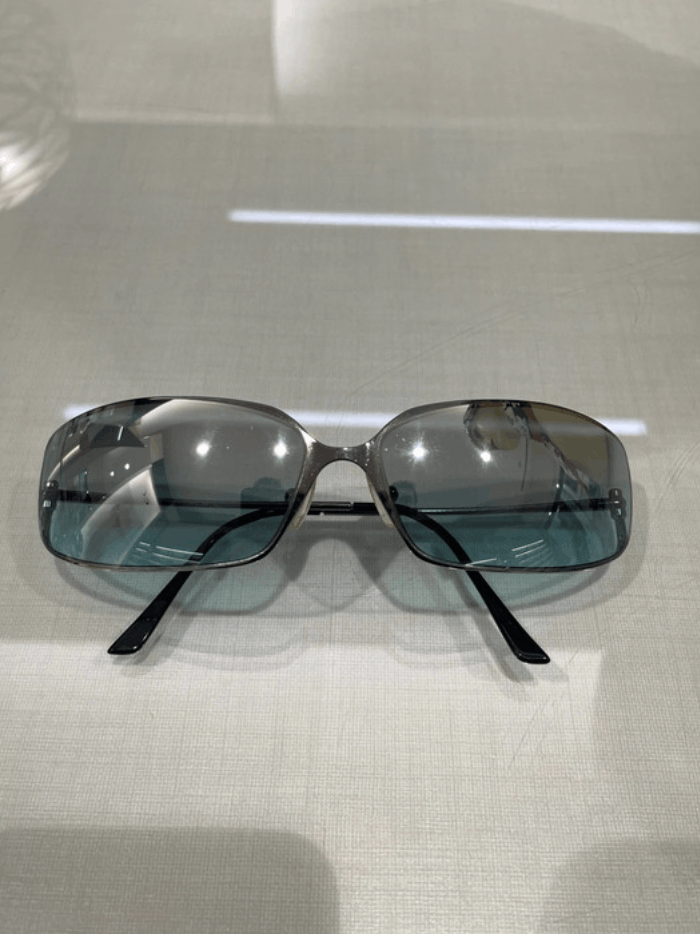 Prada × Vintage PRADA Sunglasses SPR 57E Sport Symbol Wrap Shield Mask RI883 Size ONE SIZE - 1 Thumbnail