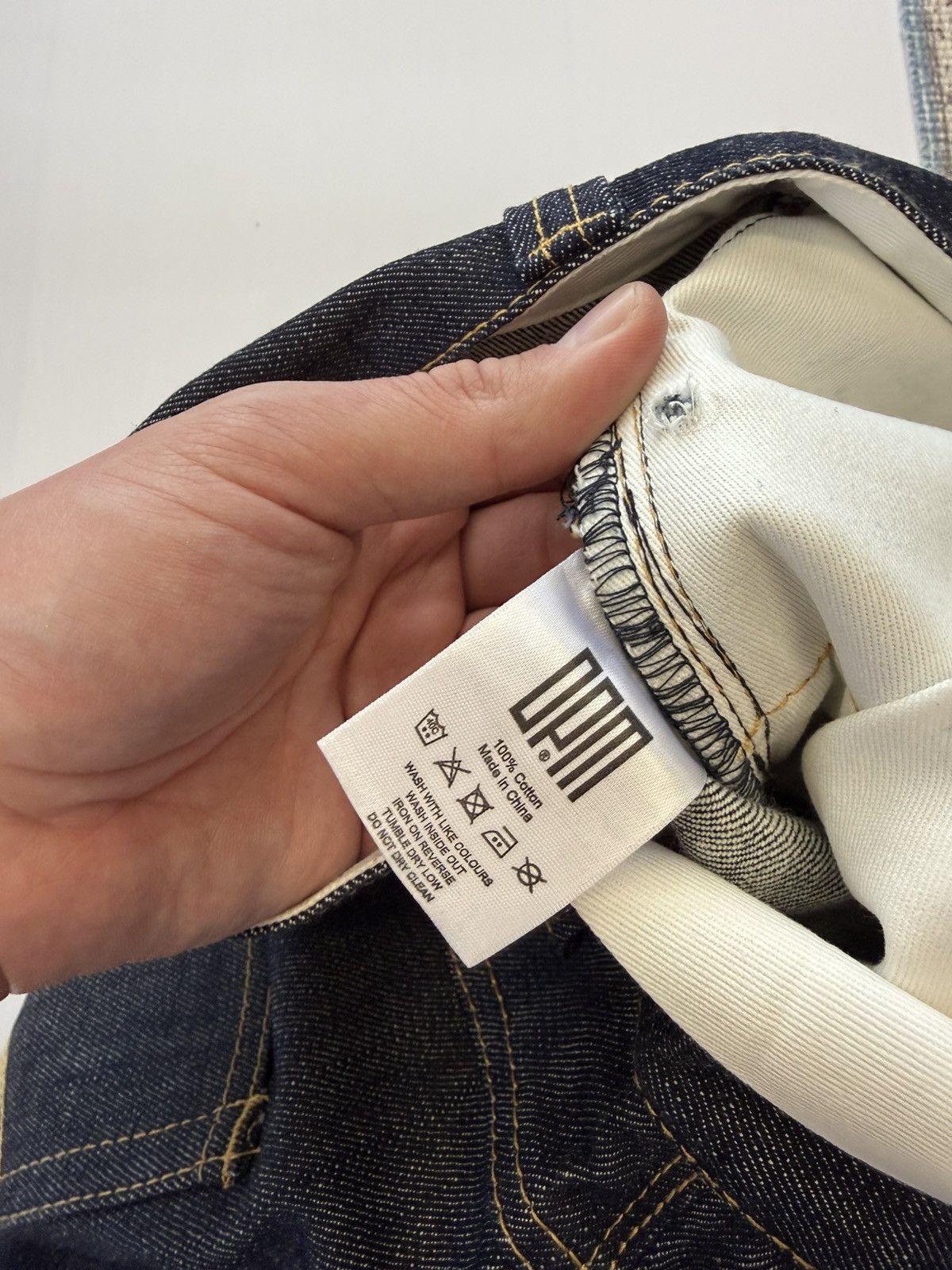 Unkut Unkut OPM New Selvedge Japanese 🇯🇵 Denim Jeans Size US 30 / EU 46 - 12 Thumbnail