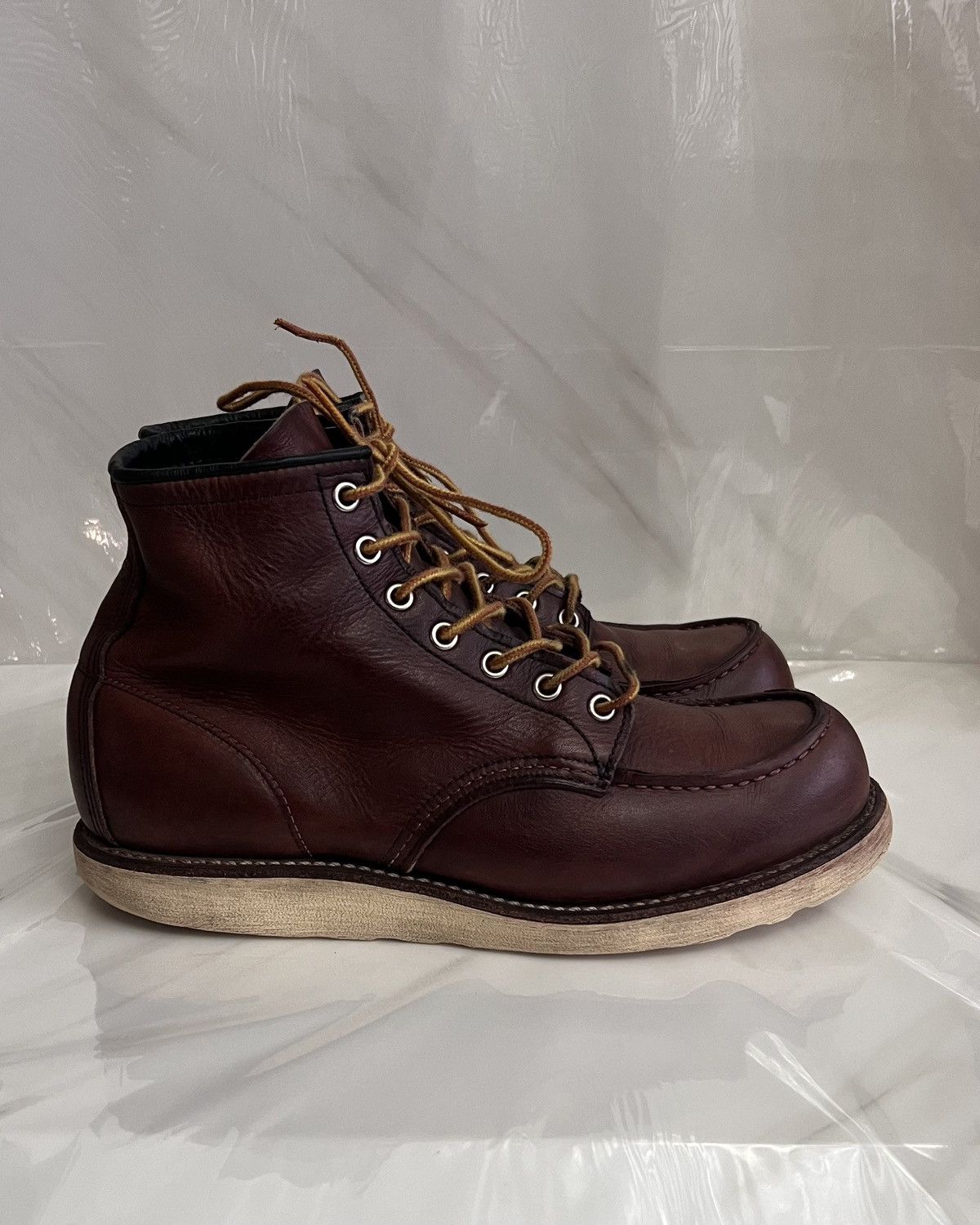 Red Wing Red wing #8138 classic moc toe brown leather boot size 9 D Size US 9 / EU 42 - 4 Thumbnail