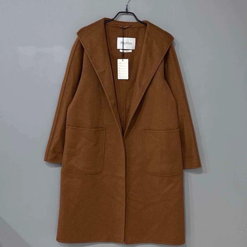 Max Mara Max Mara Tobacco-colored cashmere coat Size S / US 4 / IT 40 - 1 Thumbnail