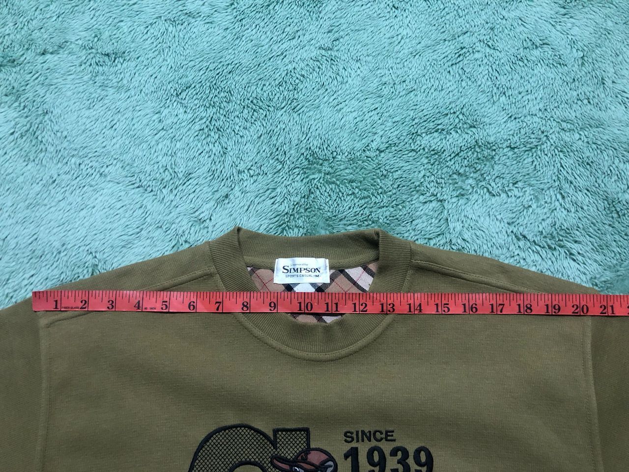 Vintage VINTAGE SIMPSON CLUB AUSTRALIA SWEATSHIRT EMBROIDERED PRINT Size US M / EU 48-50 / 2 - 13 Thumbnail