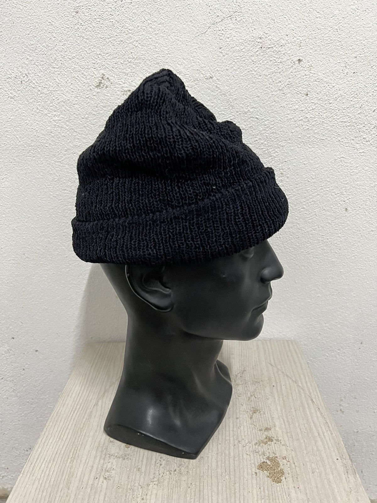 CA4LA Japanese brand Ca4la Crochet Plain Beanie Hat Size ONE SIZE - 4 Thumbnail