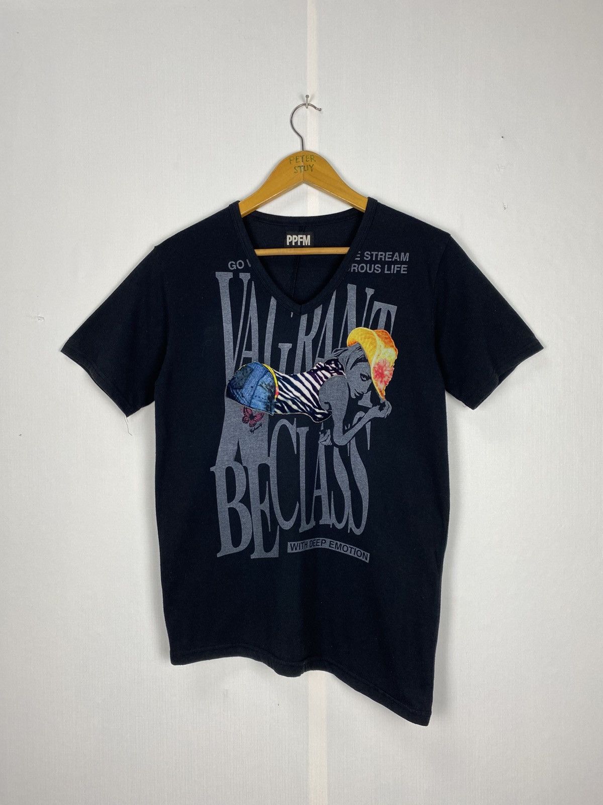 Japanese Brand PPFM Womens Tee Size M / US 6-8 / IT 42-44 - 2 Thumbnail
