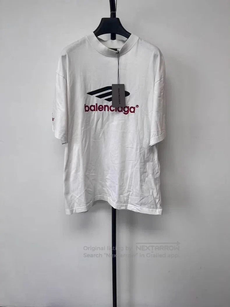 Balenciaga Balenciaga 3B Sports Icon Logo Embroidered T-shirt. Size US XS / EU 42 / 0 - 1 Thumbnail