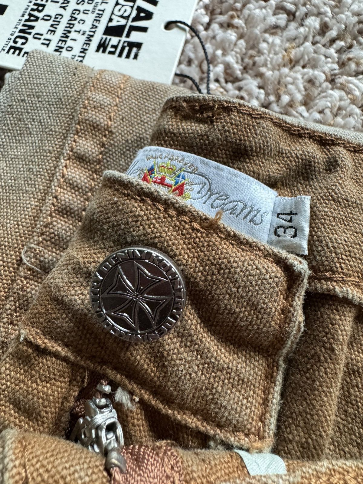 Vale Vale Forever Desert Carver Work Pants Size US 34 / EU 50 - 2 Thumbnail