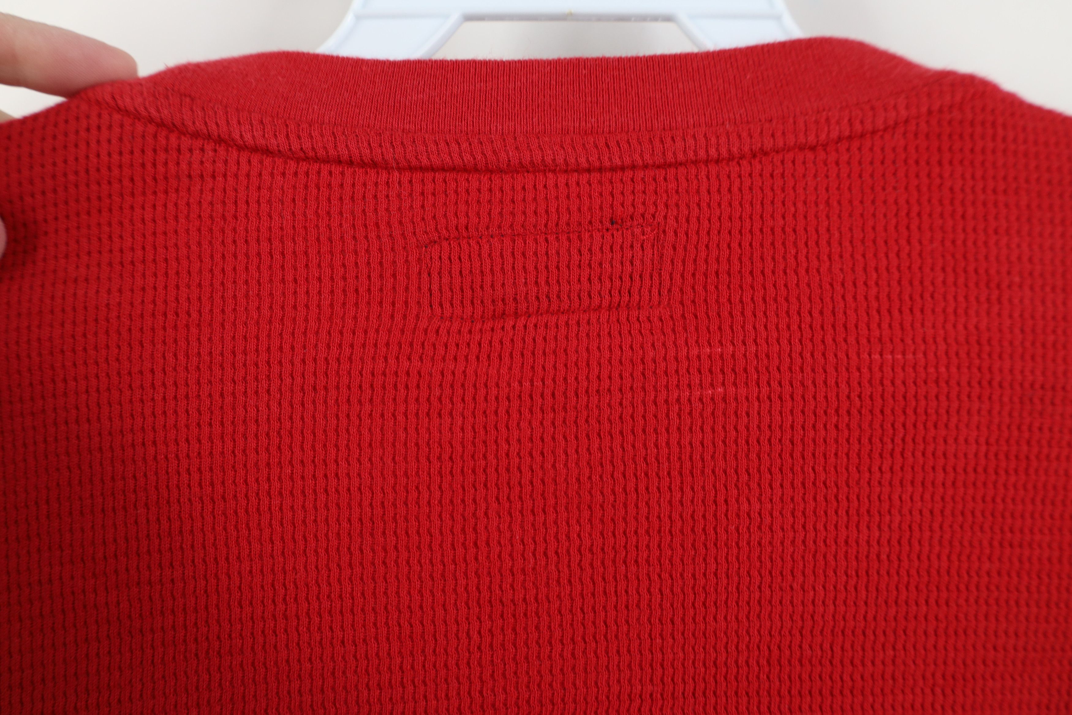 Polo Ralph Lauren Vintage 90s Y2K Ralph Lauren Waffle Knit Long Sleeve T-Shirt Size US XXL / EU 58 / 5 - 9 Thumbnail